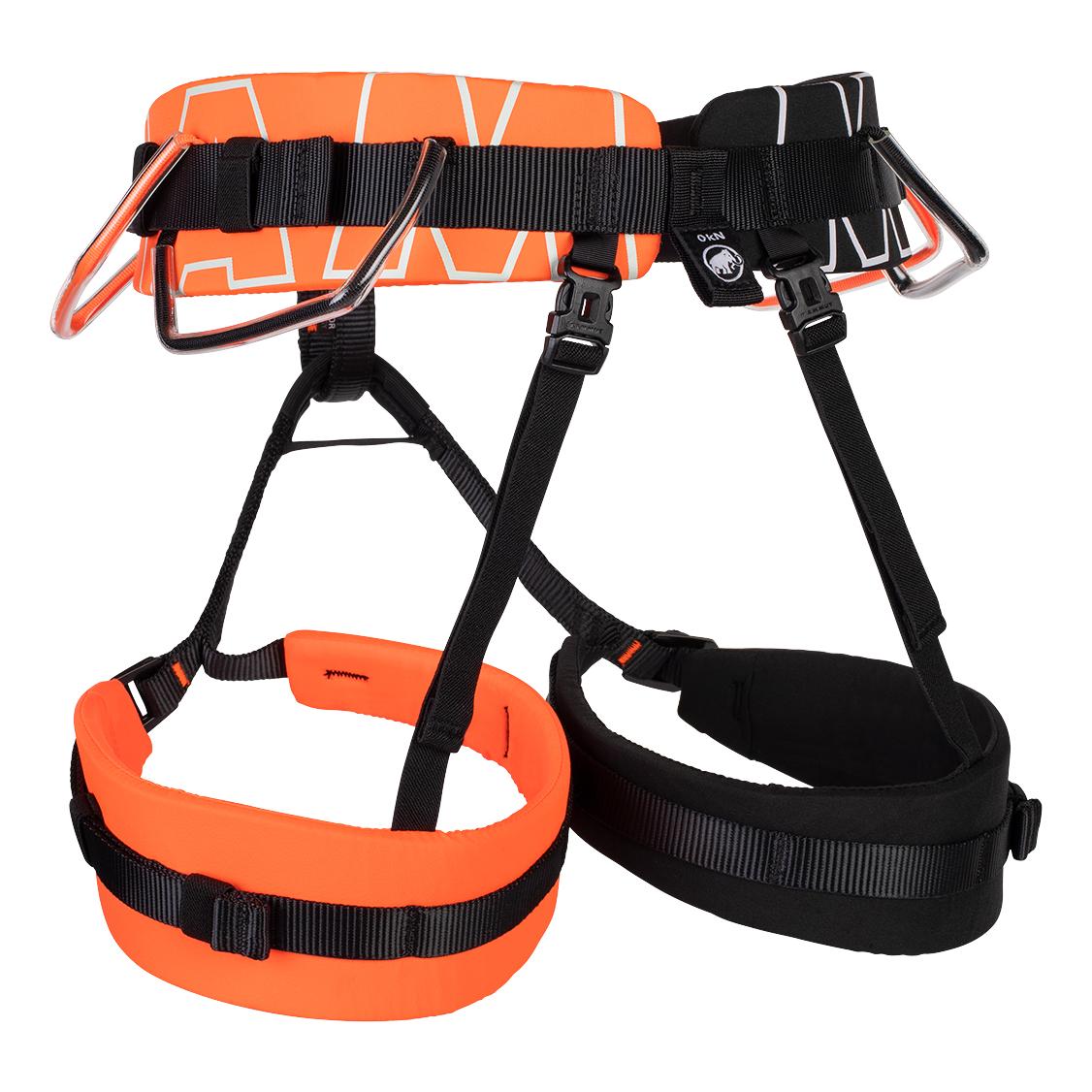 Mammut 4 Slide Harness Orange Entre 1 e 2 vezes por semana 
