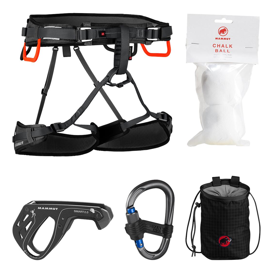 Mammut Ophir 4 Slide Climbing Package Noir Entre 1 e 2 vezes por semana 