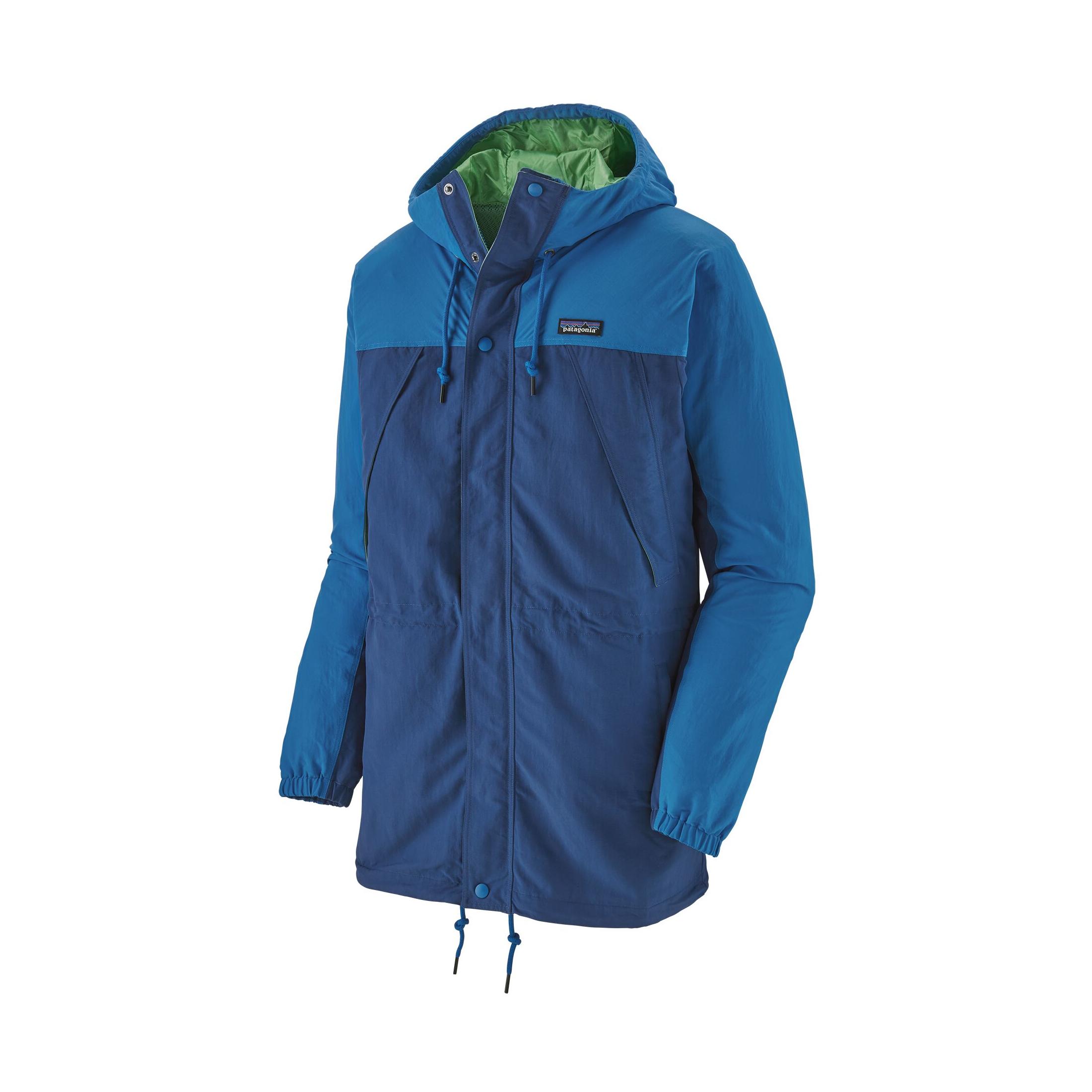 Patagonia Recycled Nylon Parka Bleu M 