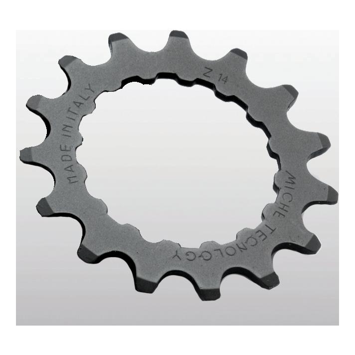 Miche Pignon, 14 dents, pour le moteur Bosch Noir 