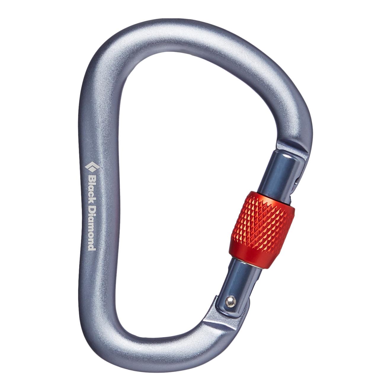 Black Diamond Rocklock Screwgate Carabiner Gris clair 