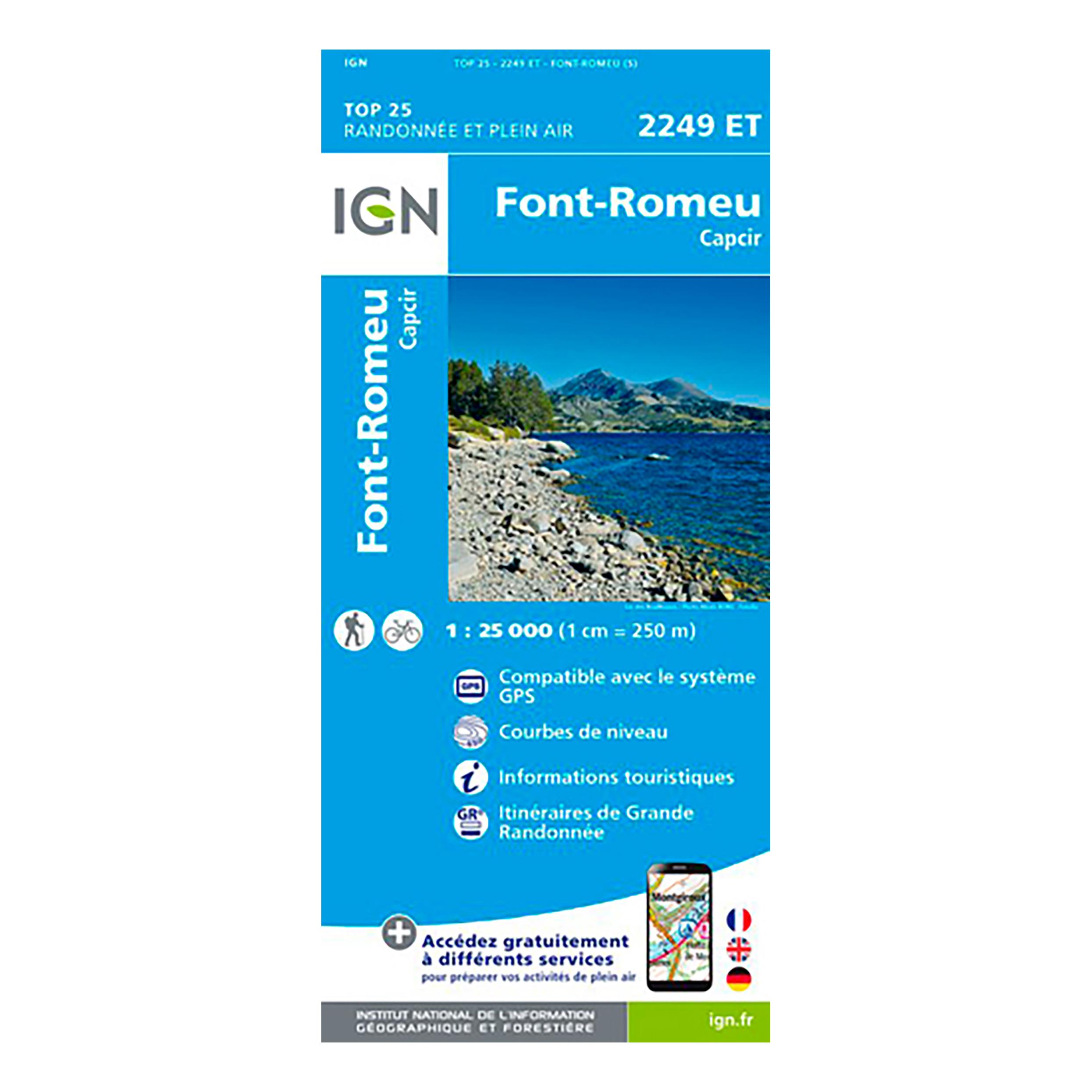 Cap Diffusion Top 25 - Font - Romeu/ Capcir Bleu 