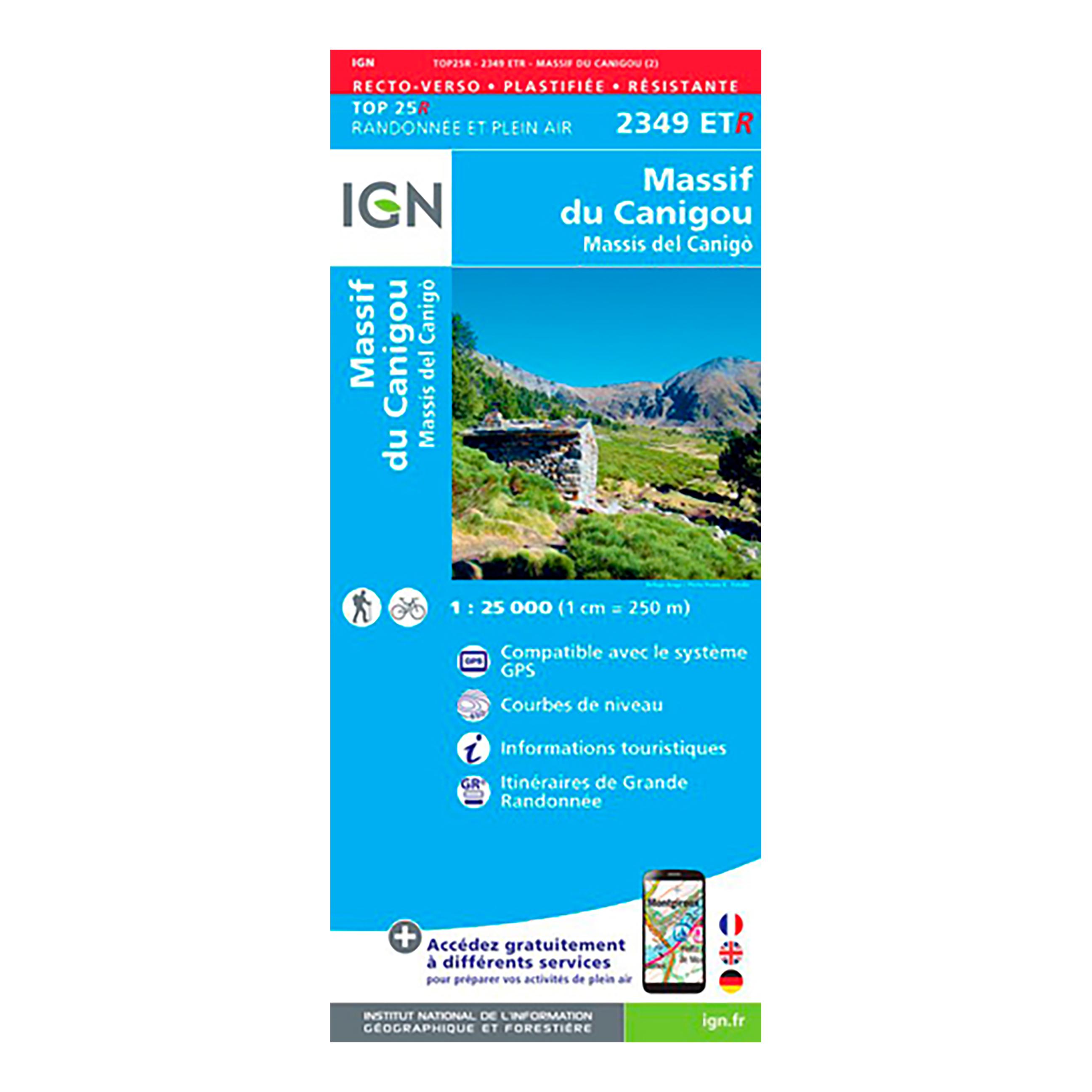 Cap Diffusion Top 25 - Massif du Canigou (résistante) Bleu 