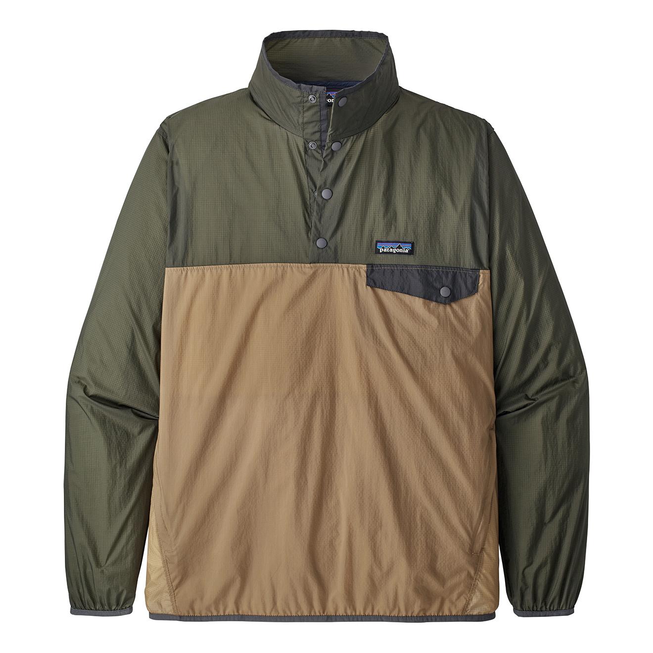 Patagonia Houdini Snap-T Pullover Kaki L 