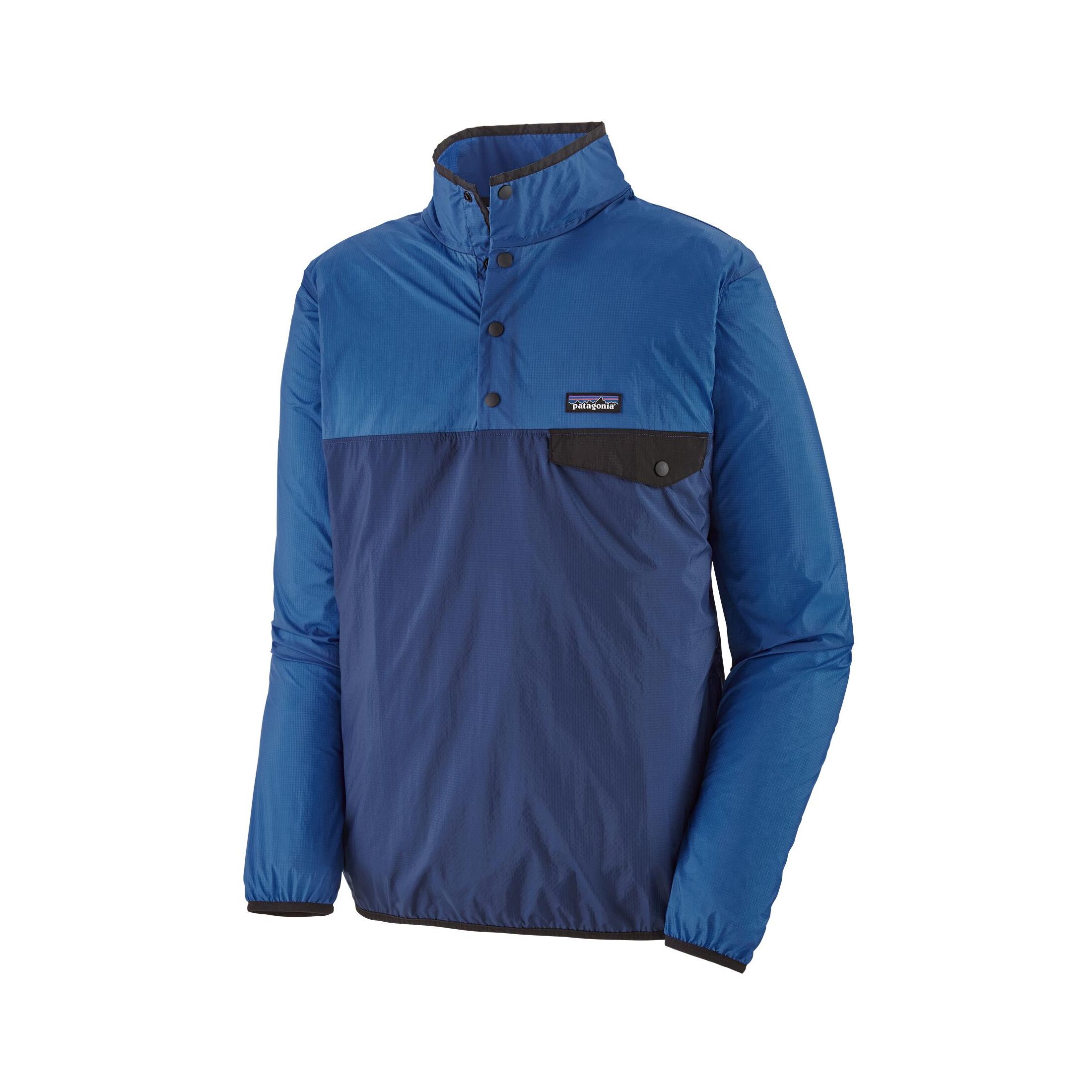 Patagonia Houdini Snap-T Pull Over Bleu S 