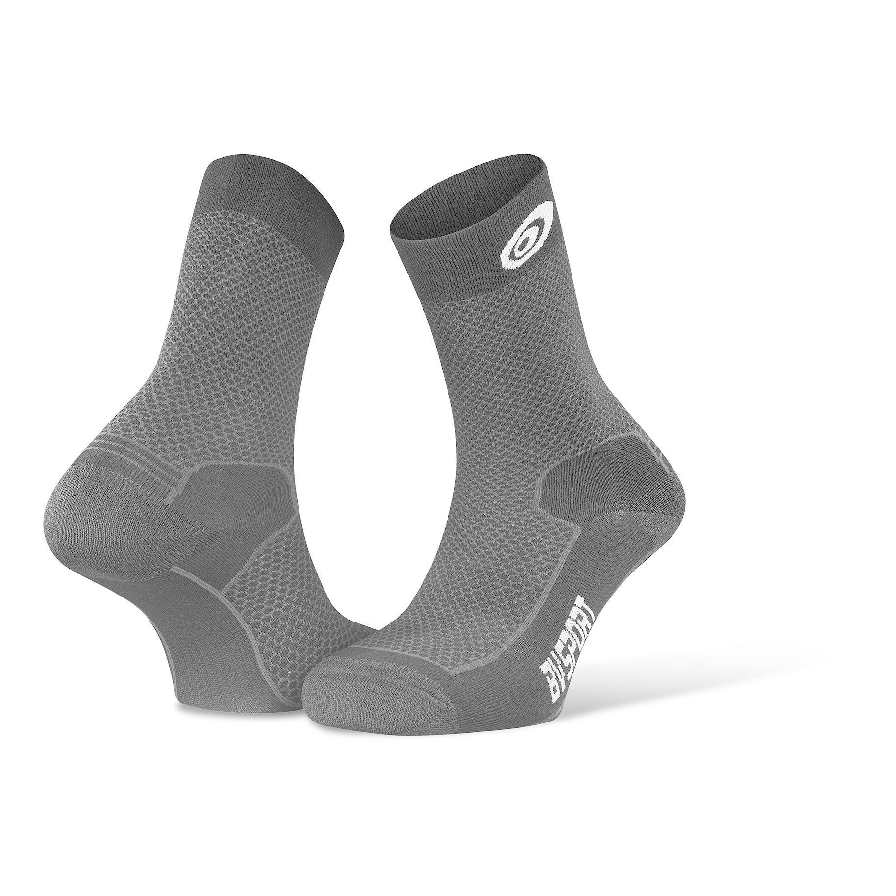 BV Sport Mi-Chaussettes Double Polyamide Evo Noir 36/38
