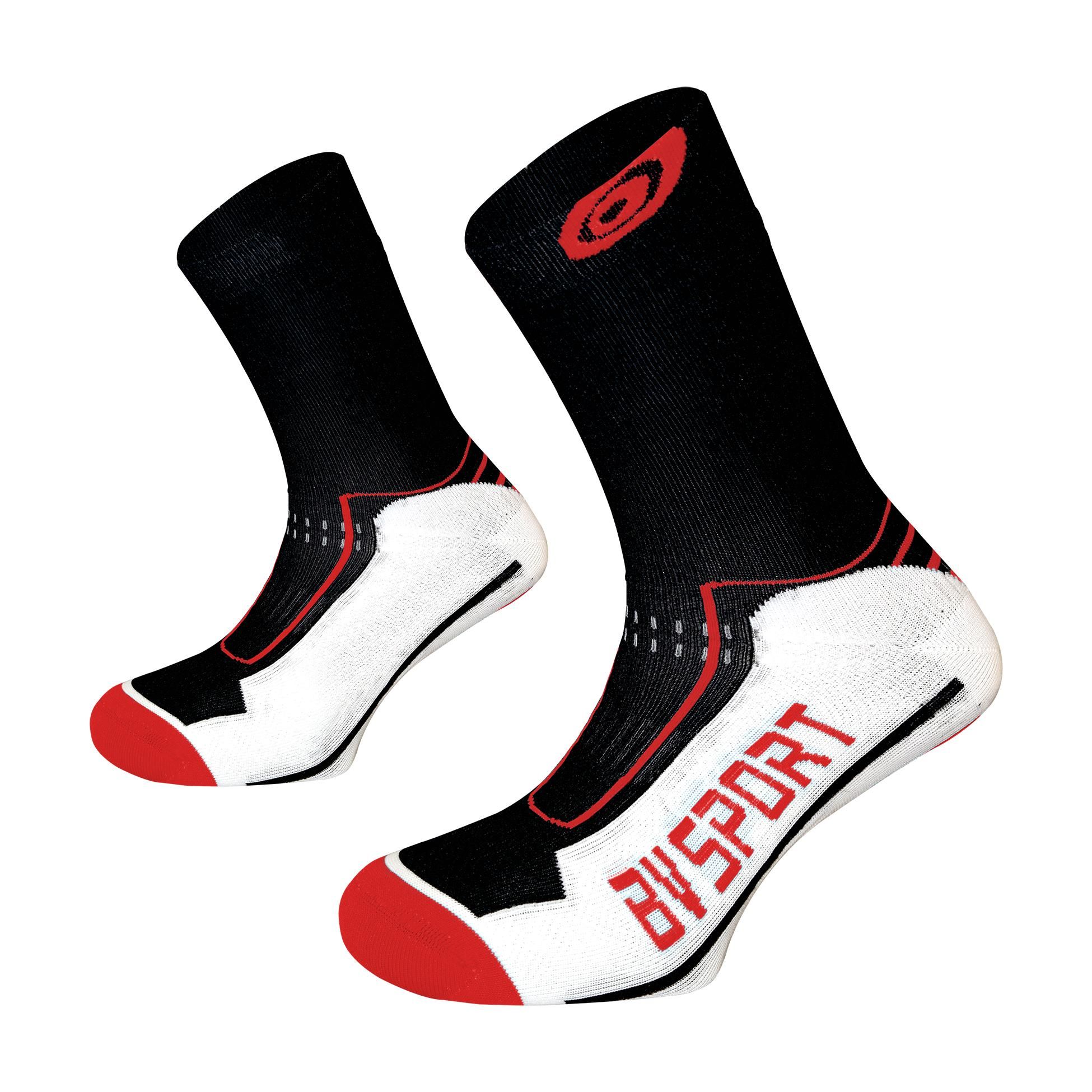 BV Sport Socquettes Doubles Noir 36/38