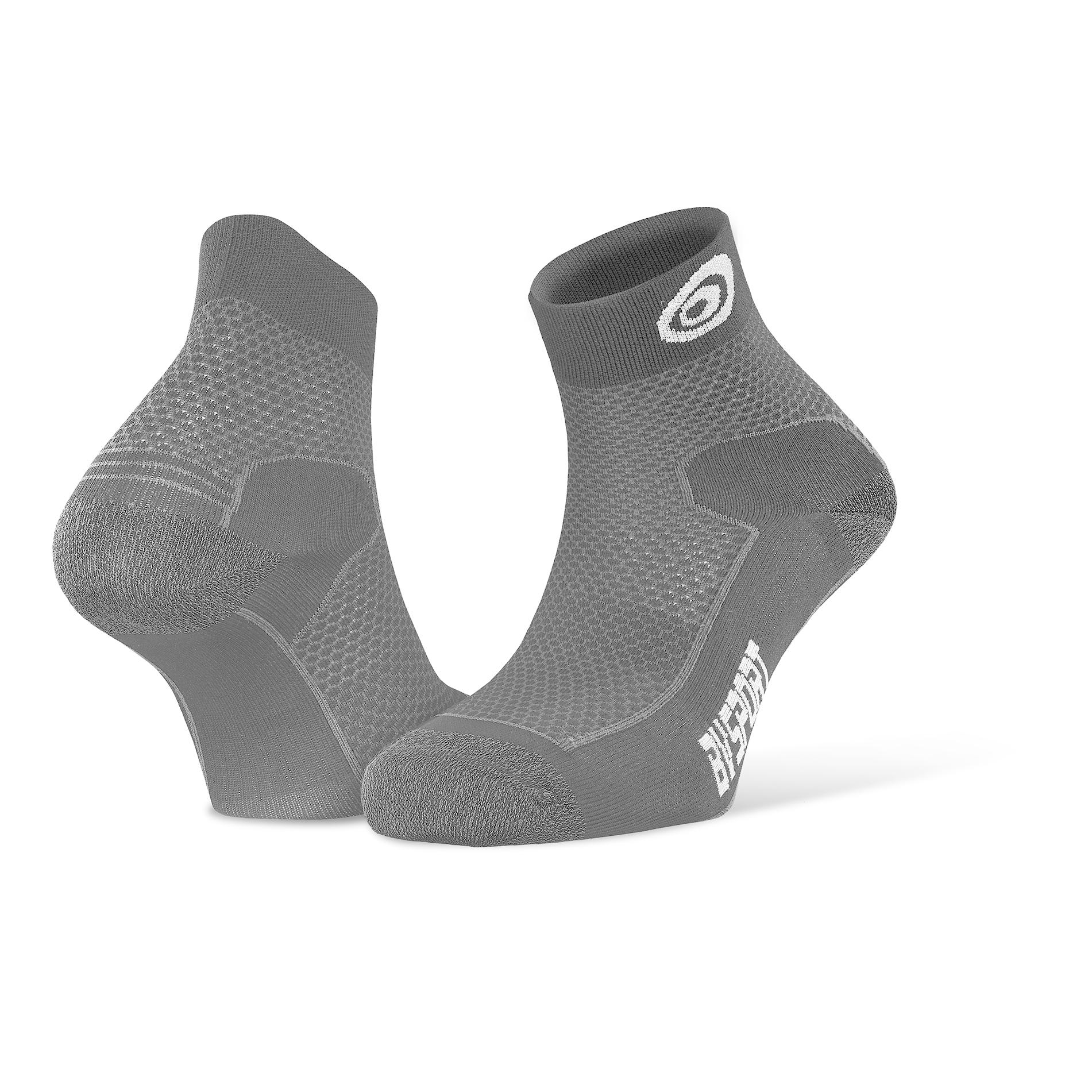 BV Sport Mi-Chaussettes Double Polyamide Evo (Tige Courte) Noir 45/47