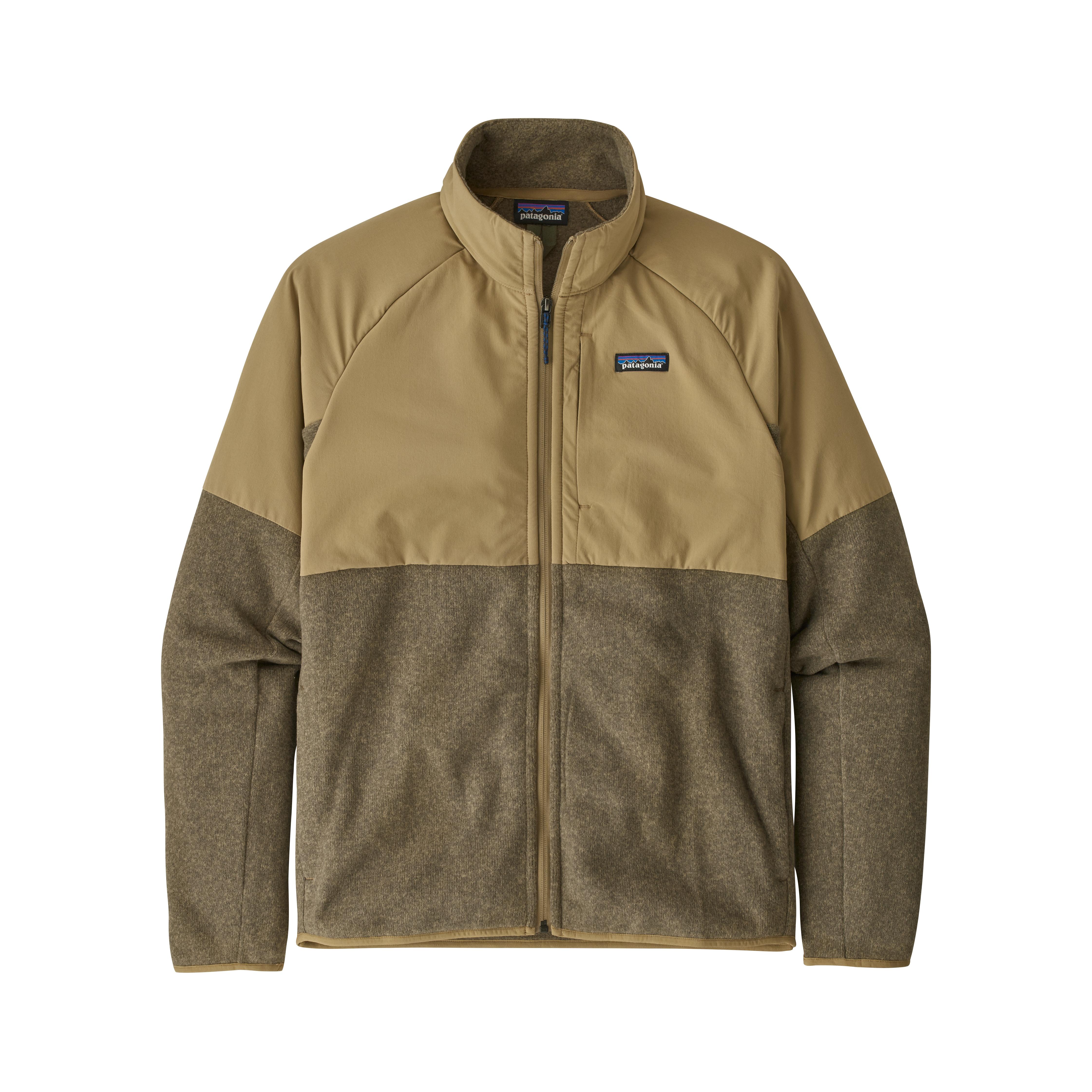 Patagonia LW Better Sweater Shelled Jacket Vert militaire S 