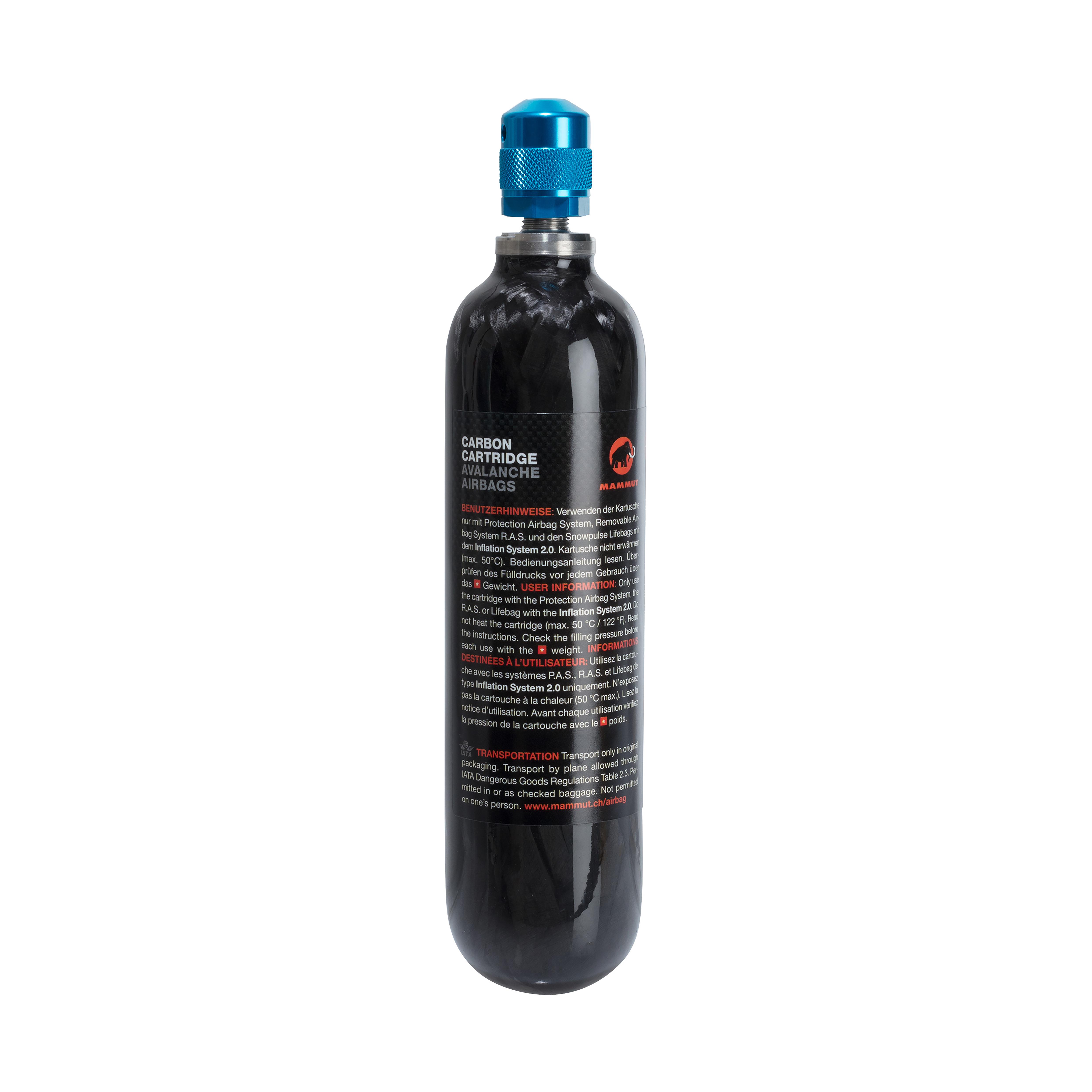 Mammut Carbon Cartridge 300 Bar Non-Refillable Noir 