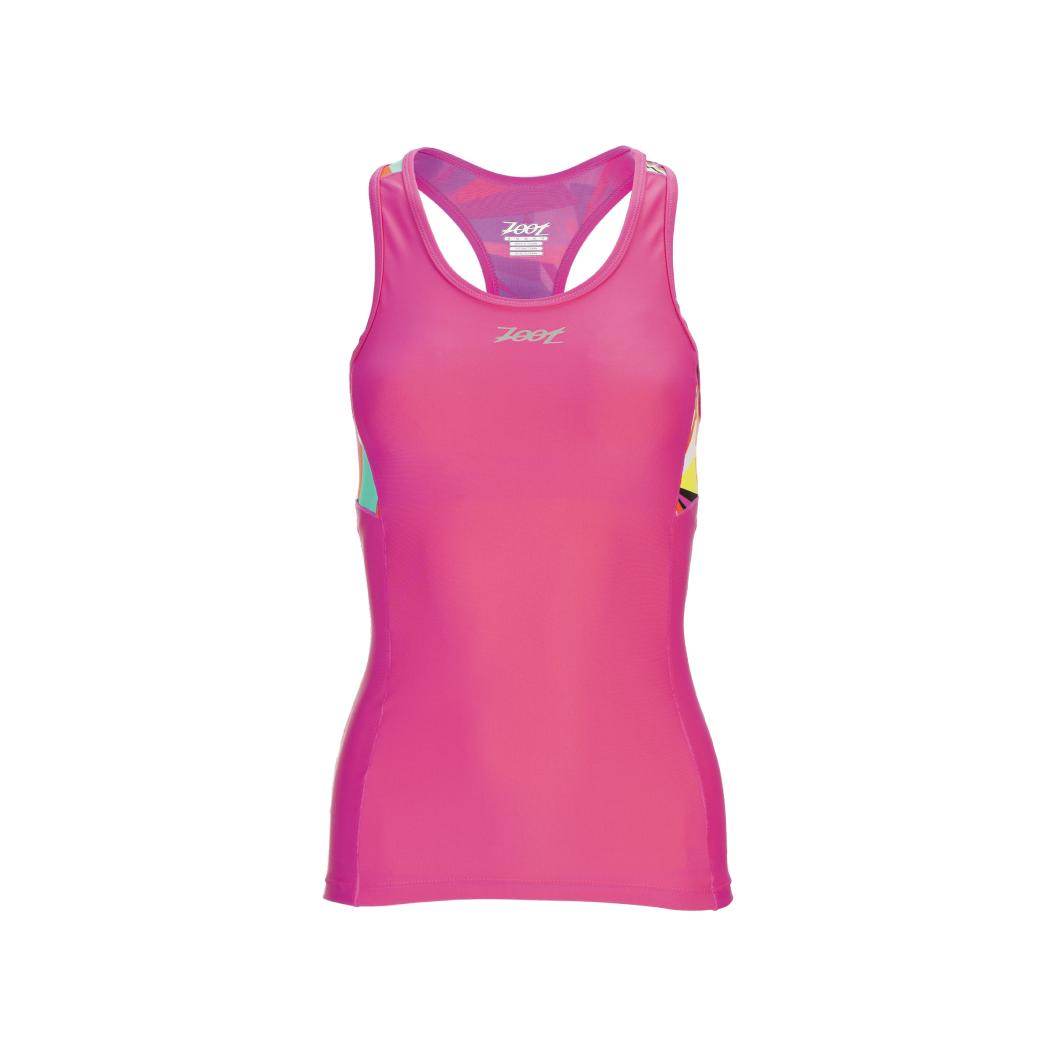 Zoot Performance Tri Racerback Rose L 