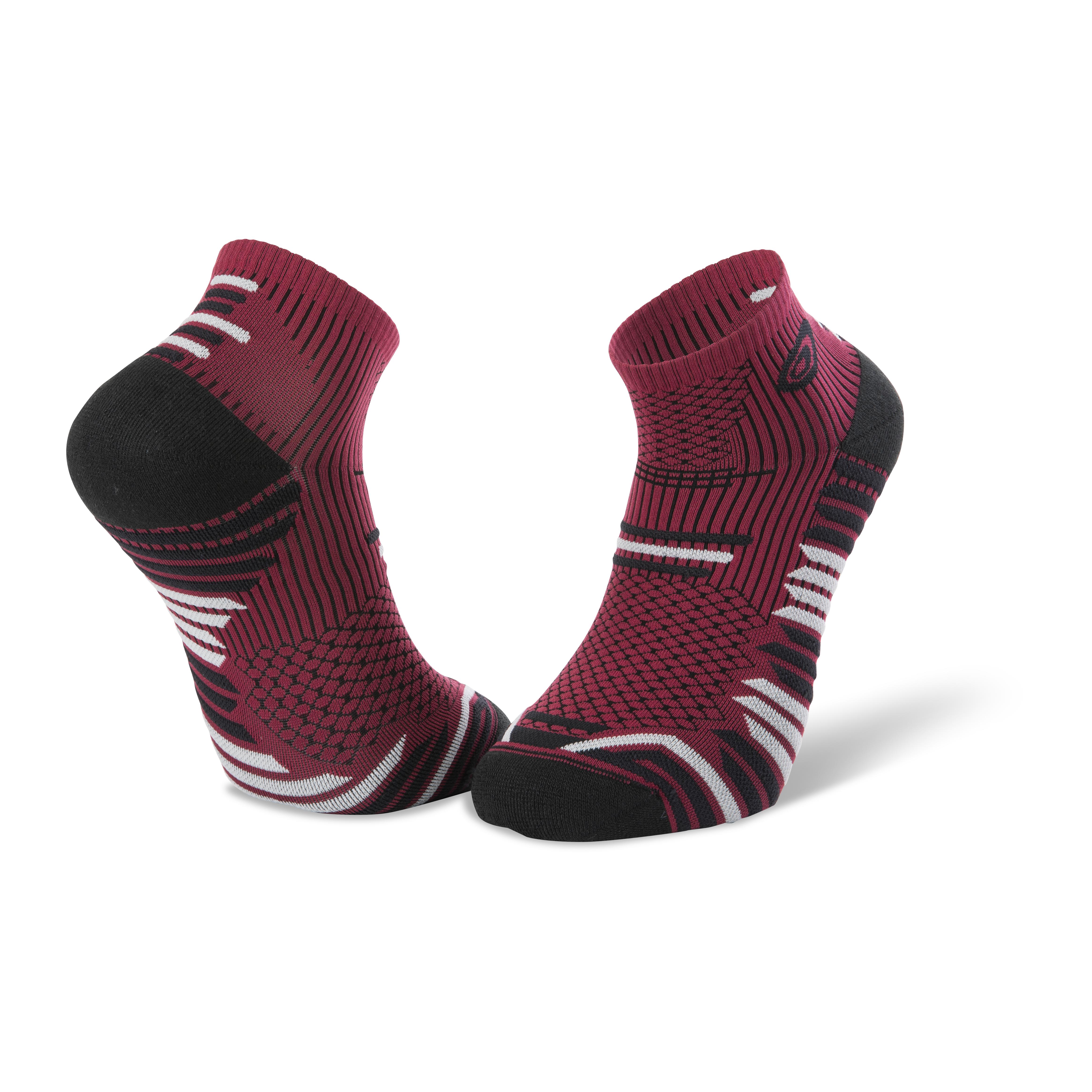 BV Sport Socquette Trail Elite Bordeaux 36/38 