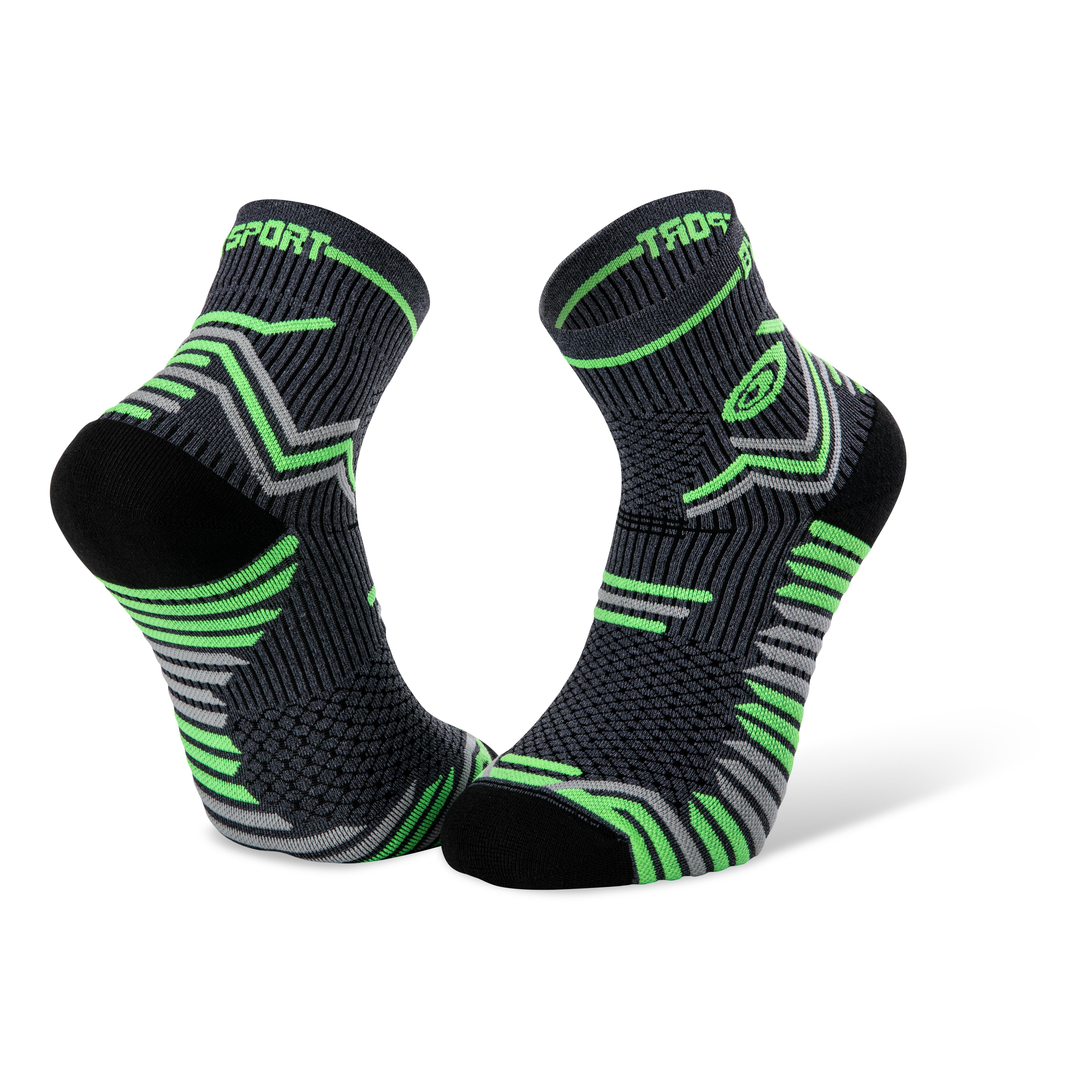 BV Sport Socquette Trail Ultra Gris 36/38 