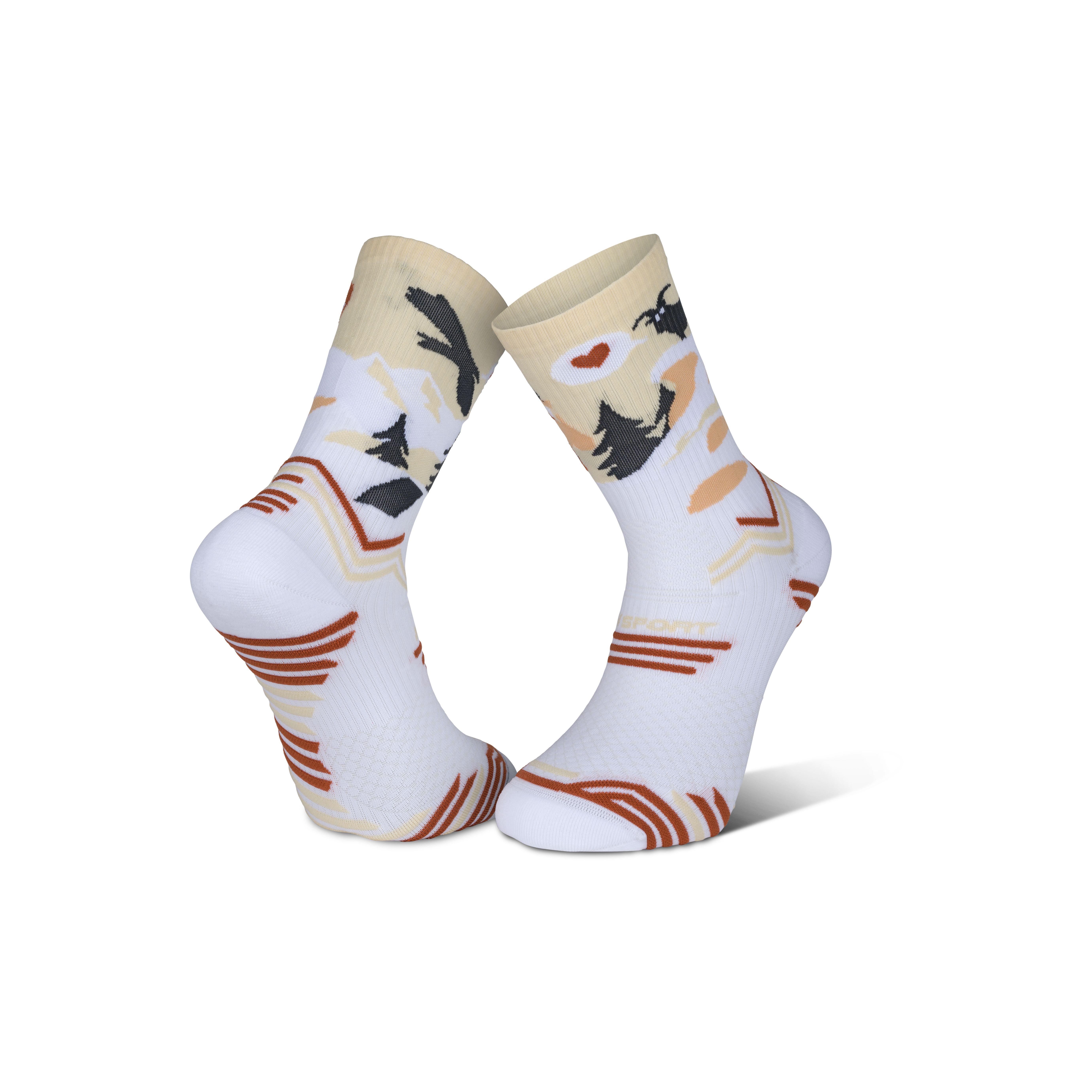 BV Sport Socquette Trail Ultra DBDB Neige Blanc Beige 36/38 