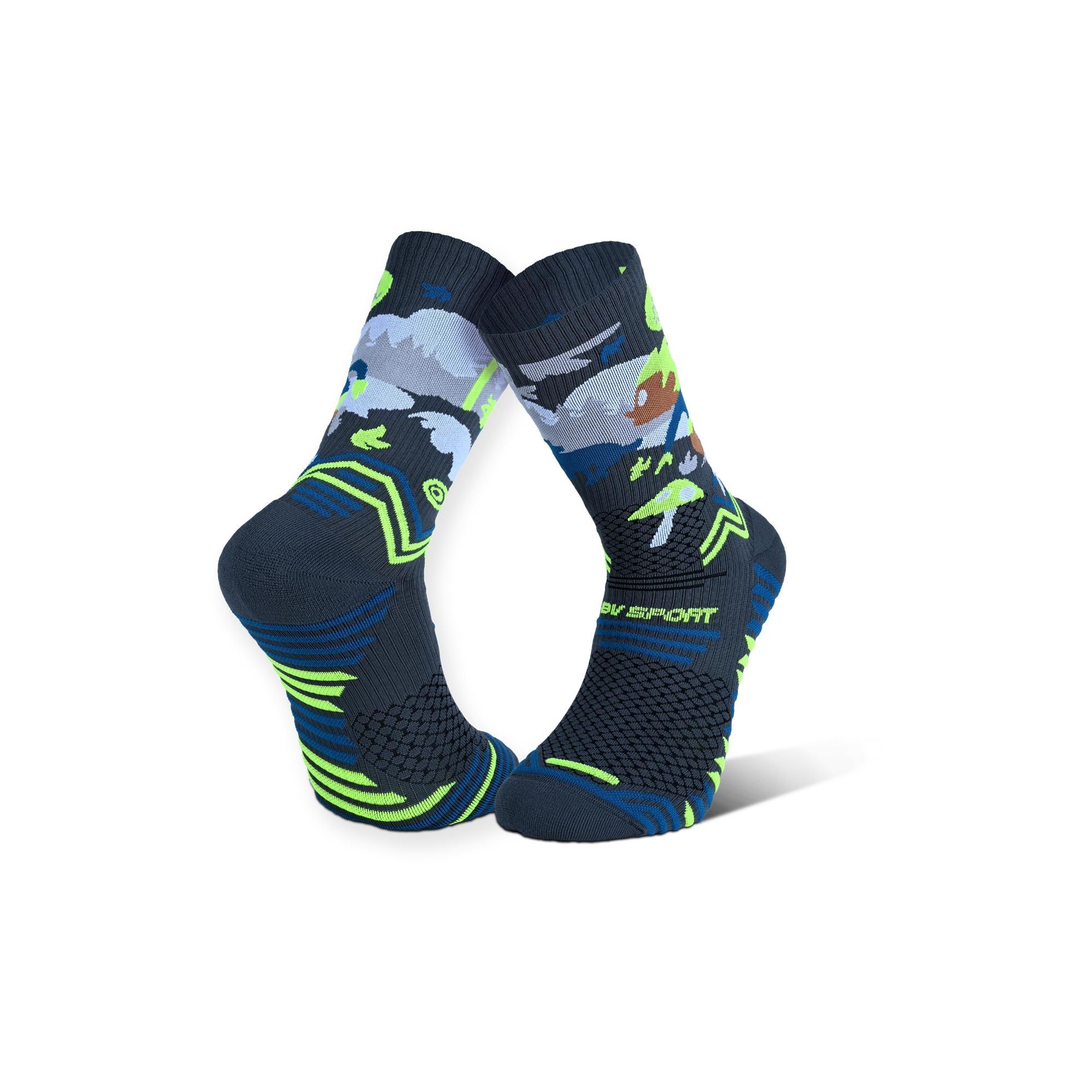 BV Sport Socquette Trail Ultra DBDB Gris 36/38 