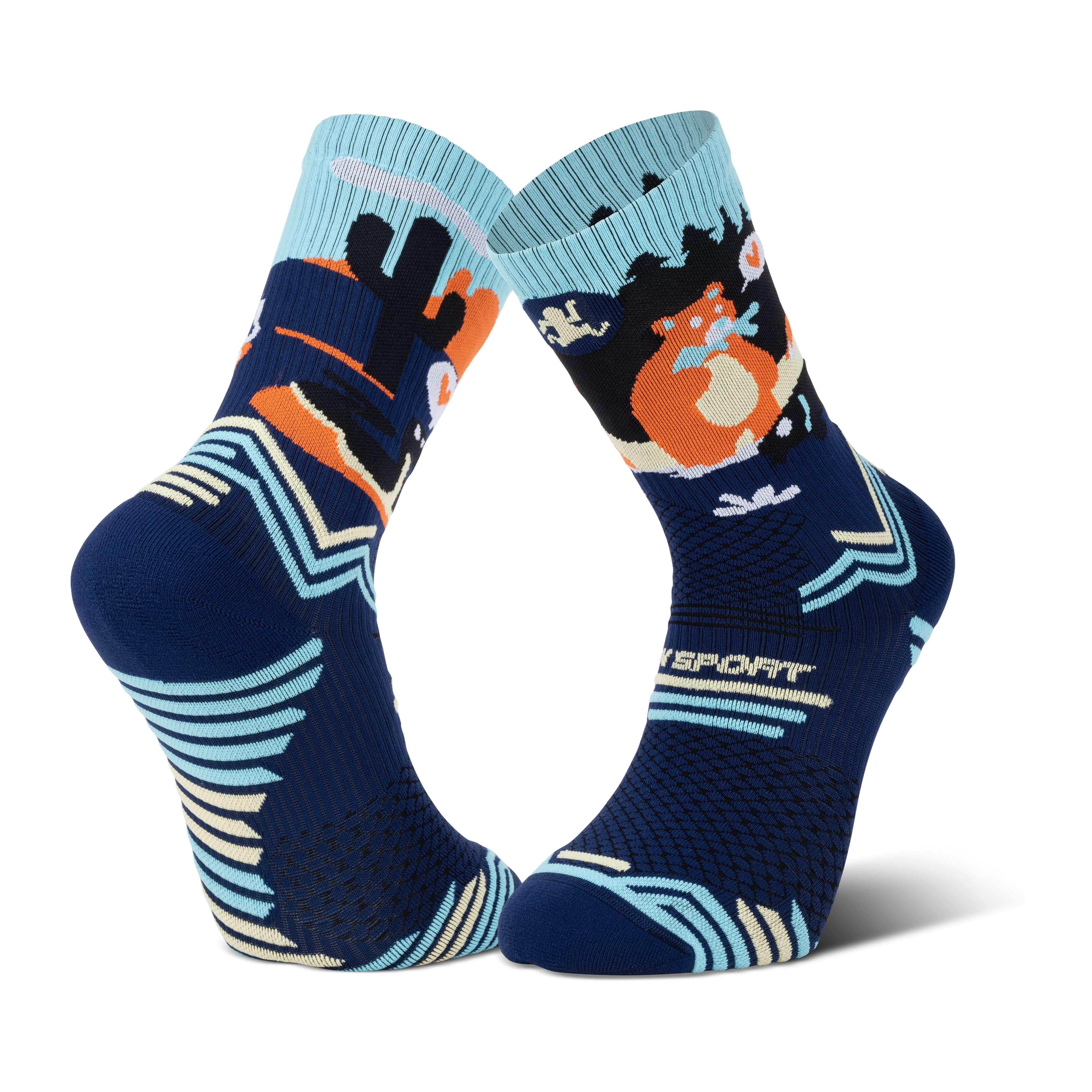 BV Sport Socquette Trail Ultra Collector DBDB Bleu 36/38 