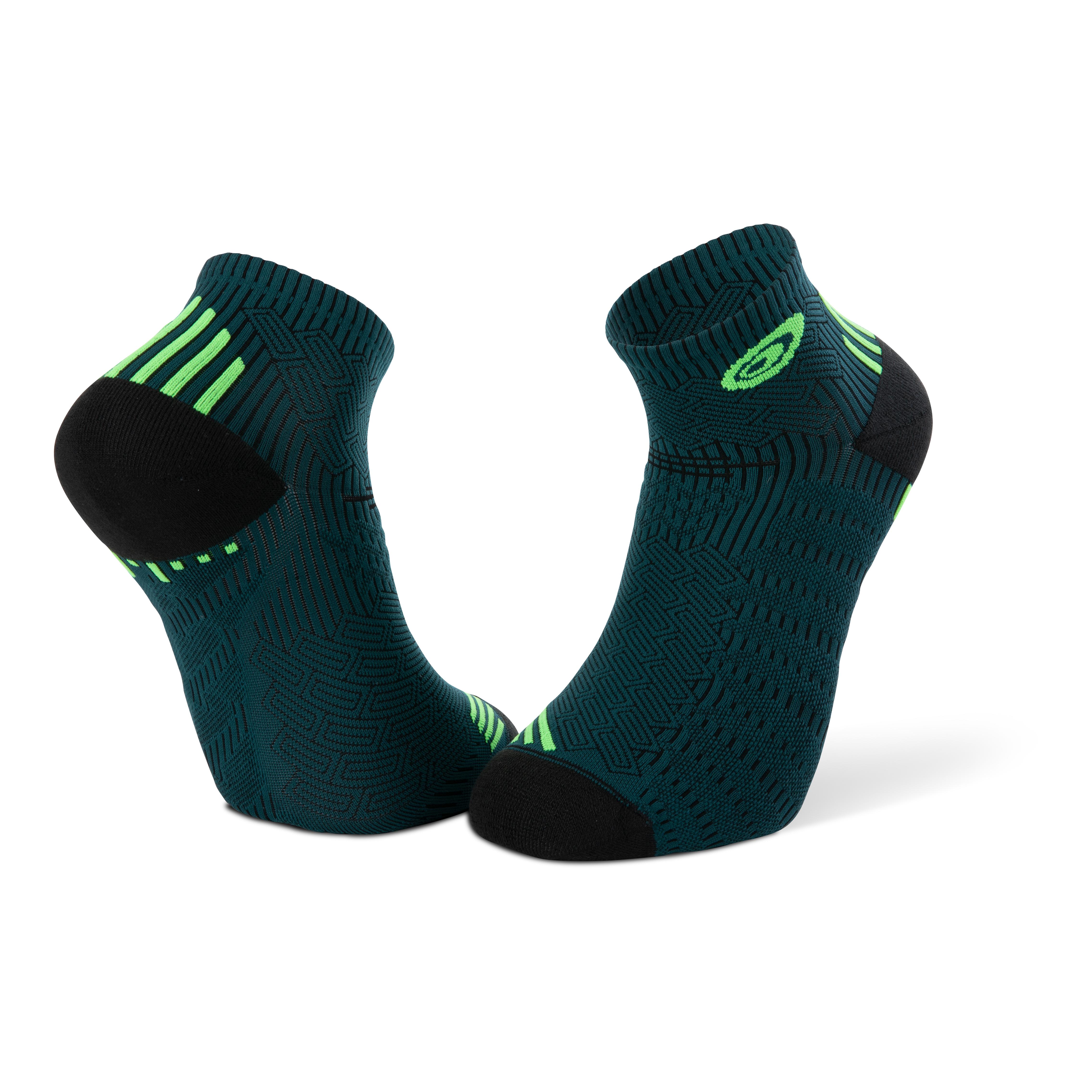 BV Sport Socquette Run Elite Vert 39/41 