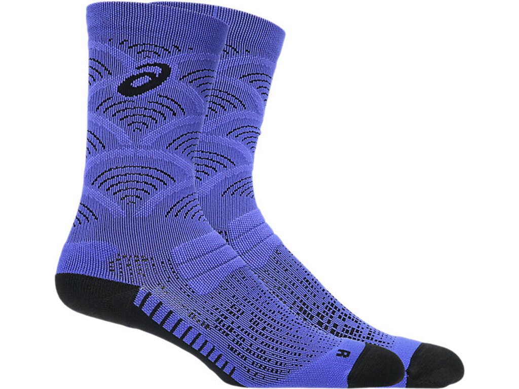 Asics Bleu Performance Run Sock Crew Blue