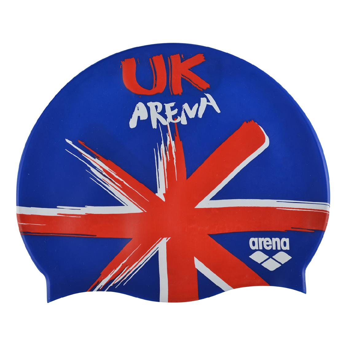 Arena Flags Silicone Cap Bleu 