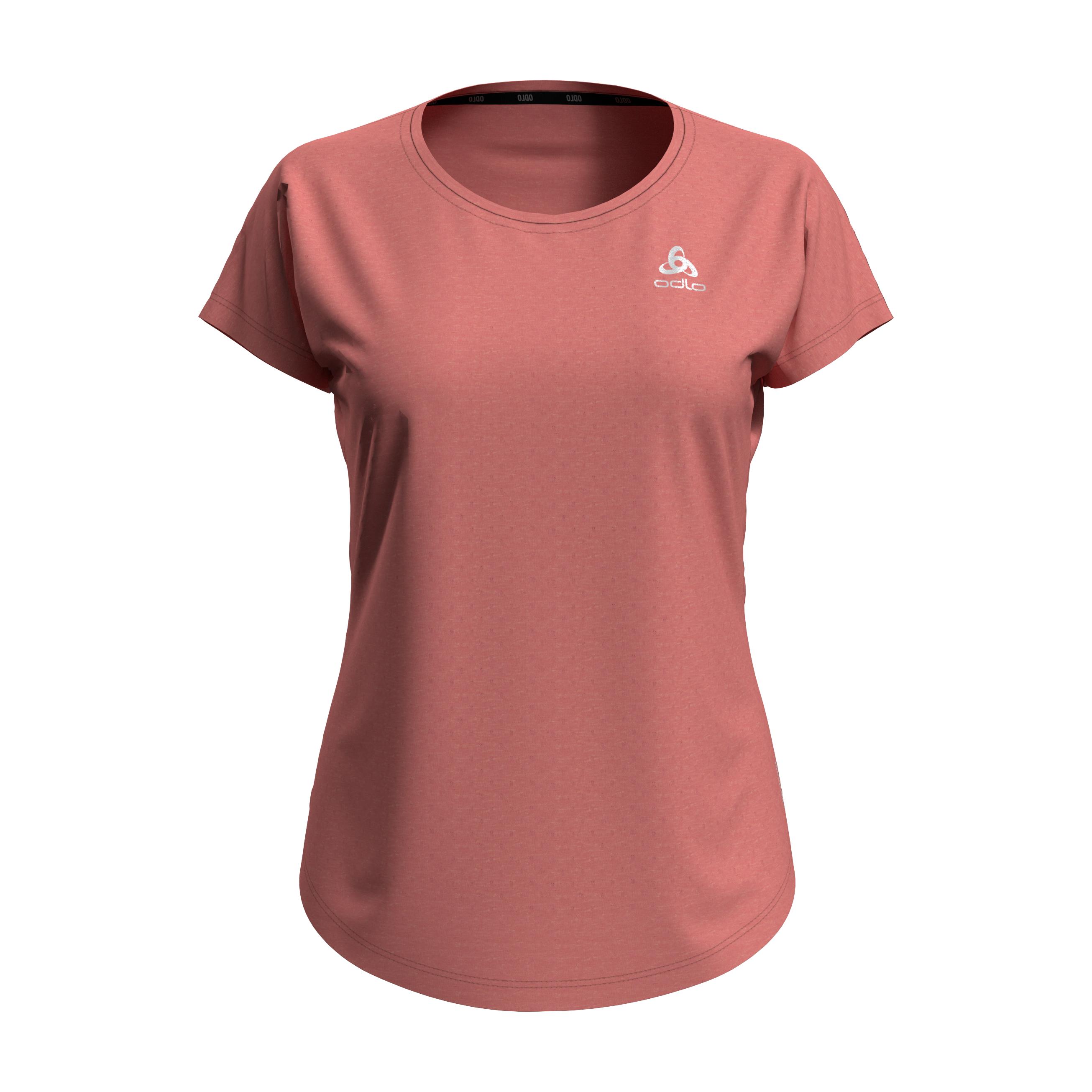 Odlo Millennium T-Shirt Short Sleeve Crew Neck Rose XS 