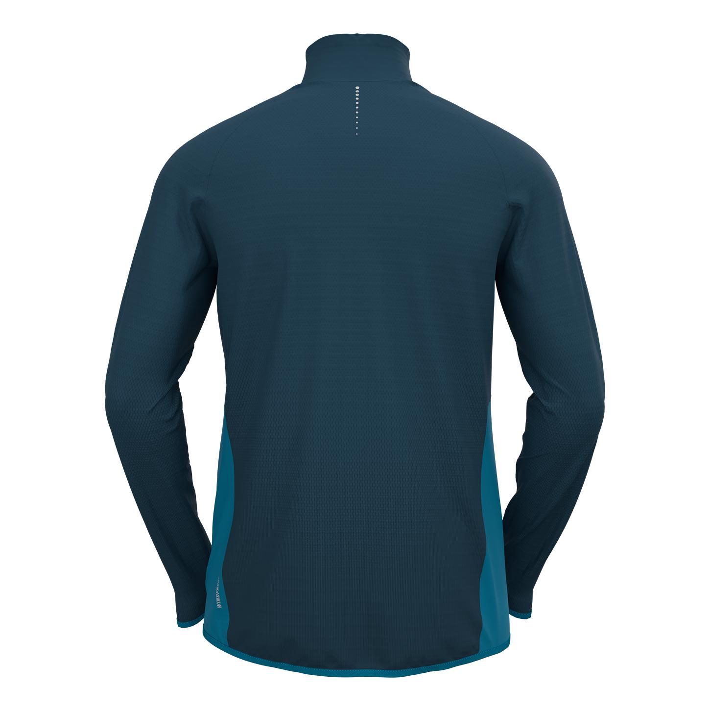 Odlo Zeroweight Warm Hybrid Jacket Bleu L 