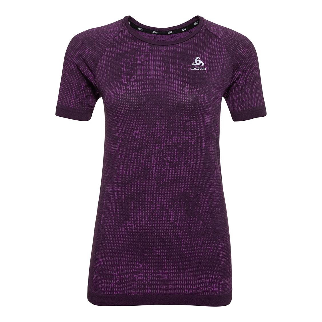 Odlo T-Shirt Short Sleeves Crew Neck Blackcomb Pro Violet M 