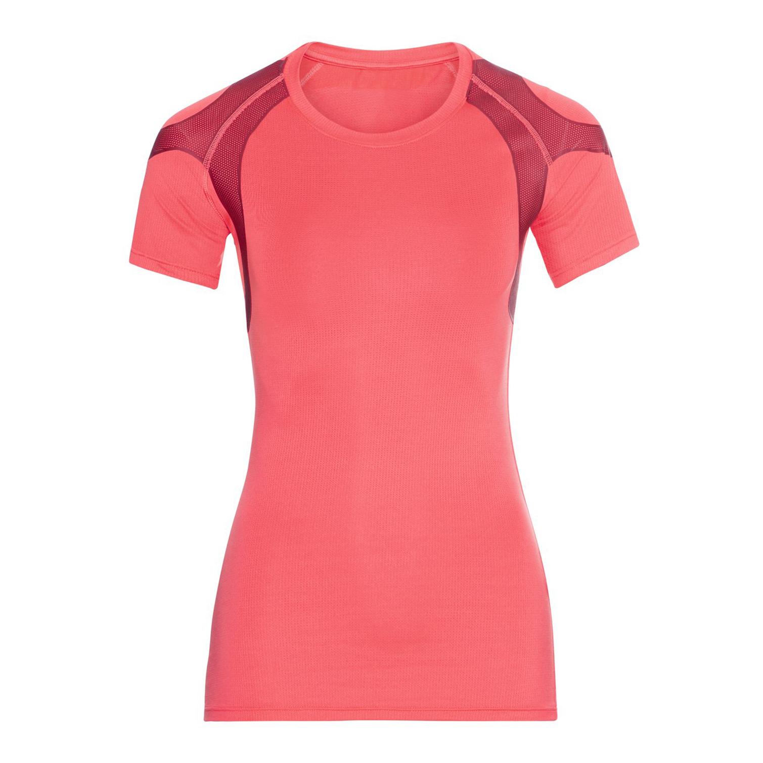 Odlo T-Shirt Short Sleeve Crew Neck Active Spine Rose XS 