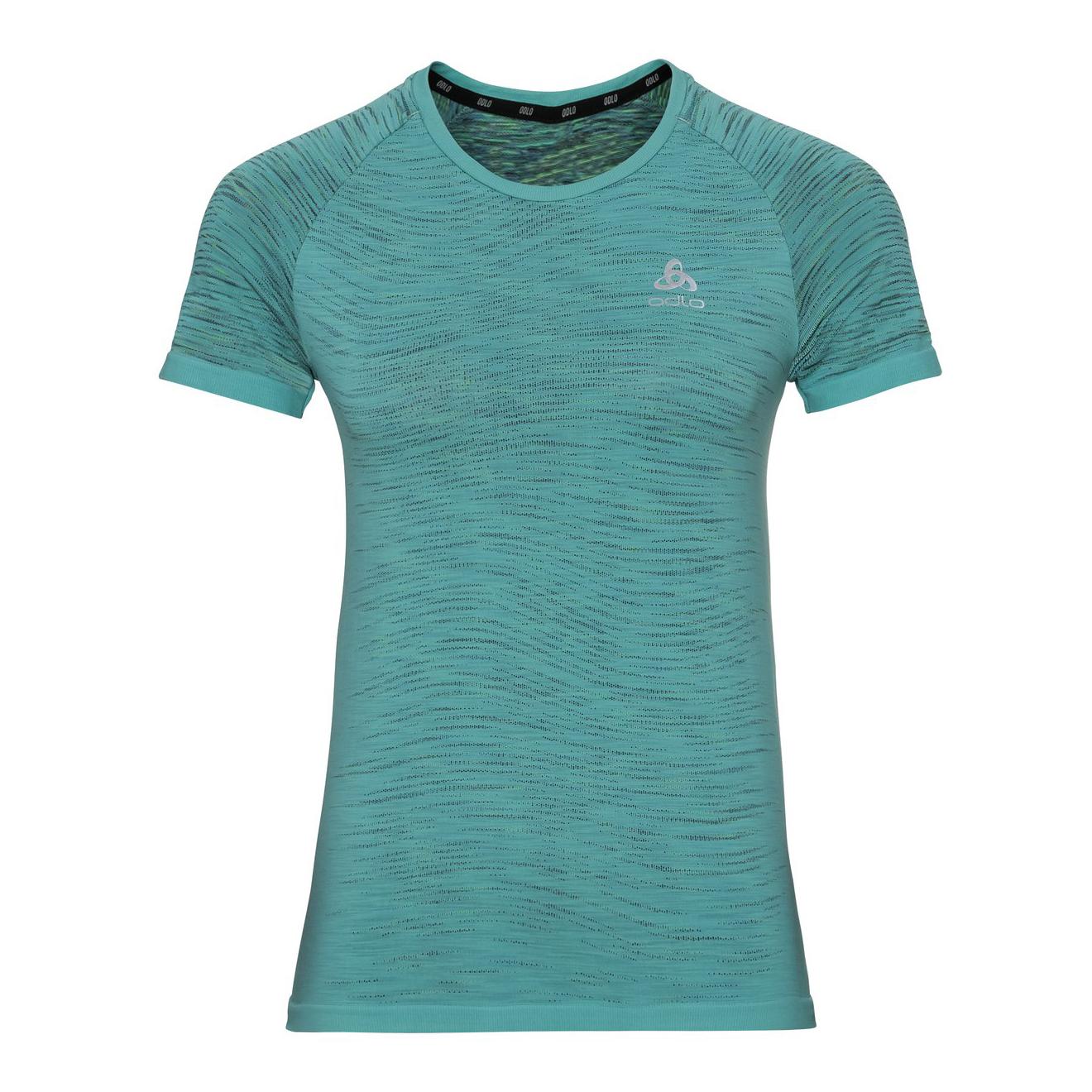 Odlo Blackcomb Ceramicool T-Shirt Short Sleeves Crew Neck Bleu M