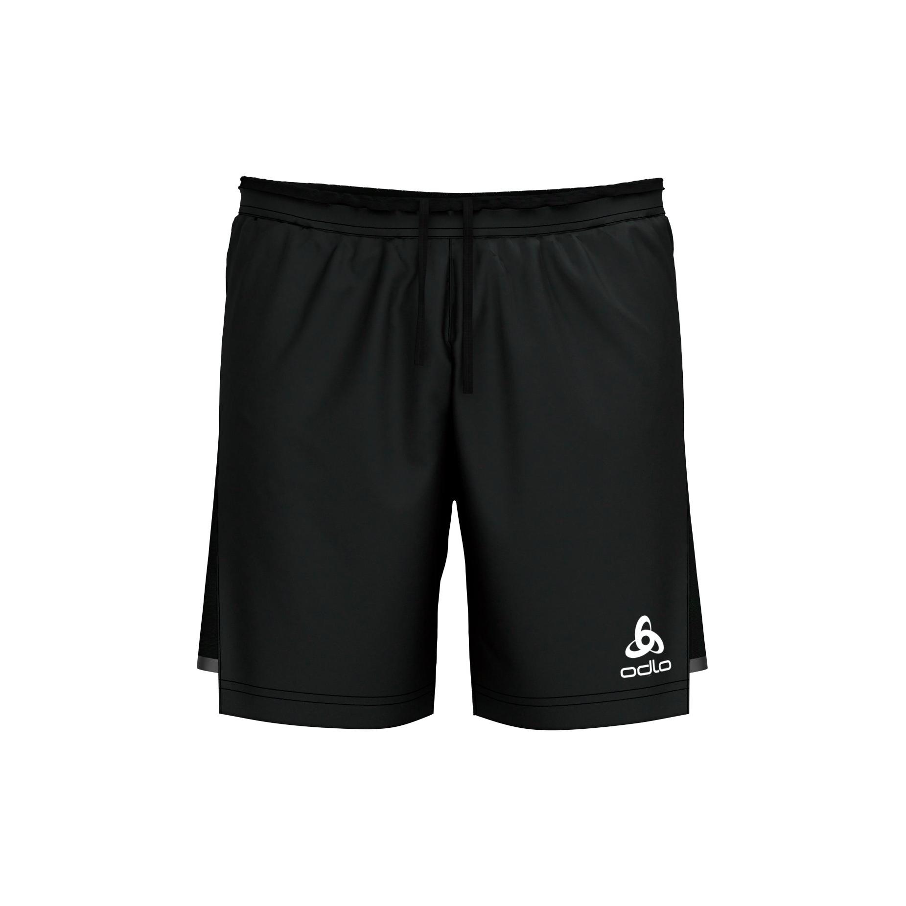 Odlo Short 2 en 1 Zeroweight Ceramicool Pro Noir S 
