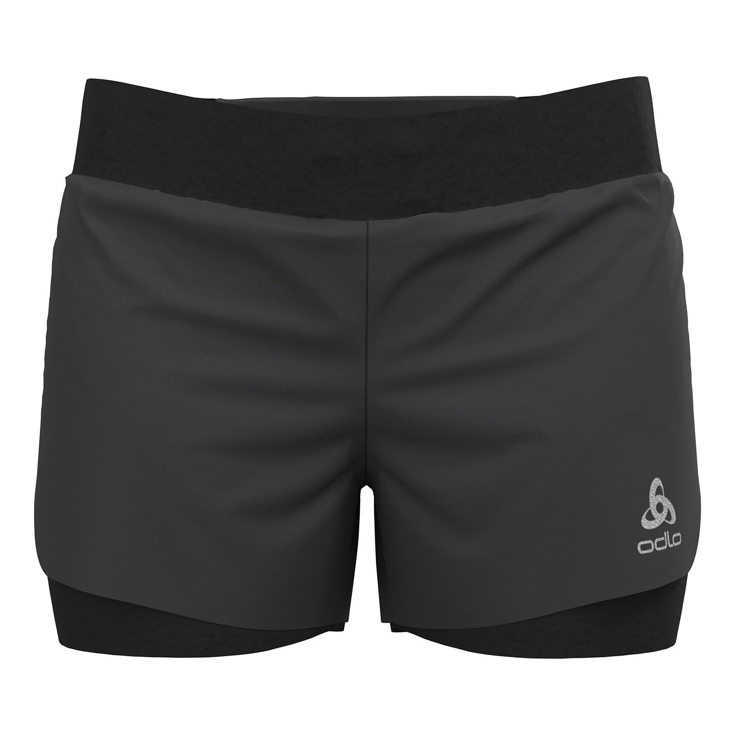 Odlo Zeroweight 3 Inches 2In1 Shorts Anthracite XS