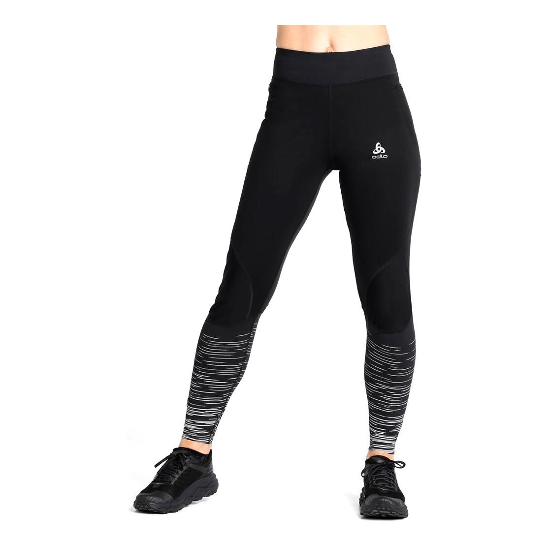 Odlo Zeroweight Warm Reflective Tights Noir M 