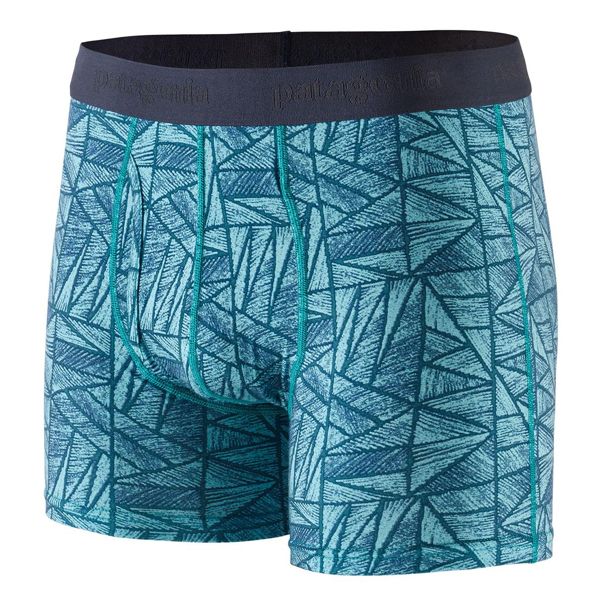 Patagonia Essential Boxer Briefs - 3 Inches Bleu XL 