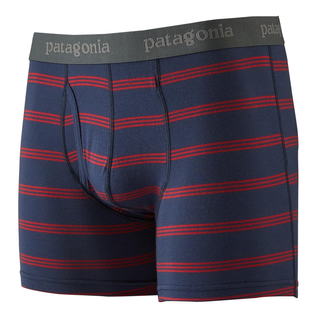 Patagonia Essential Boxer Briefs 3 inches Bleu foncé XL 