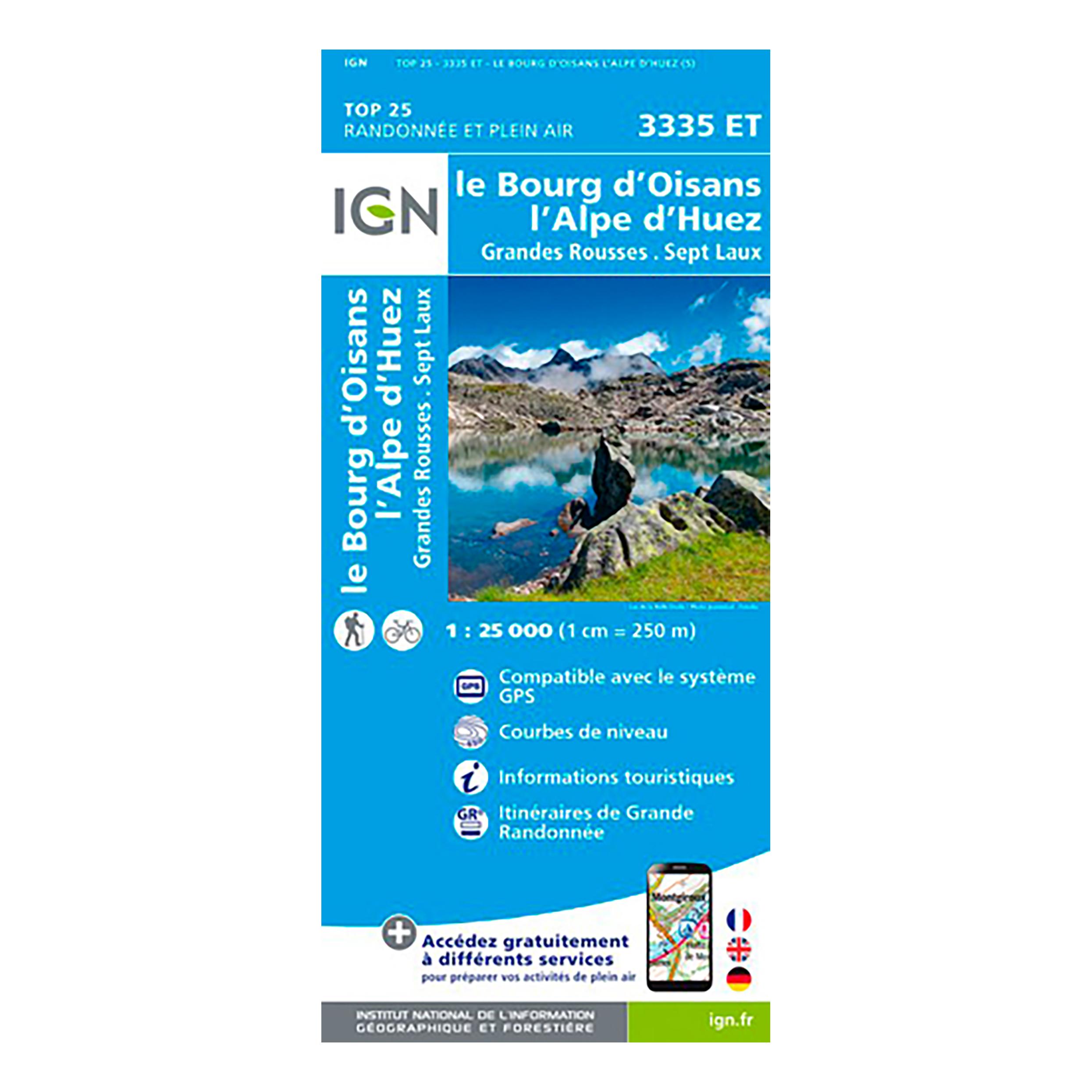 Cap Diffusion Top 25 - Bourg d'Oisan/L'Alpe d'Huez/Grandes Rousses/Sept Laux Bleu 