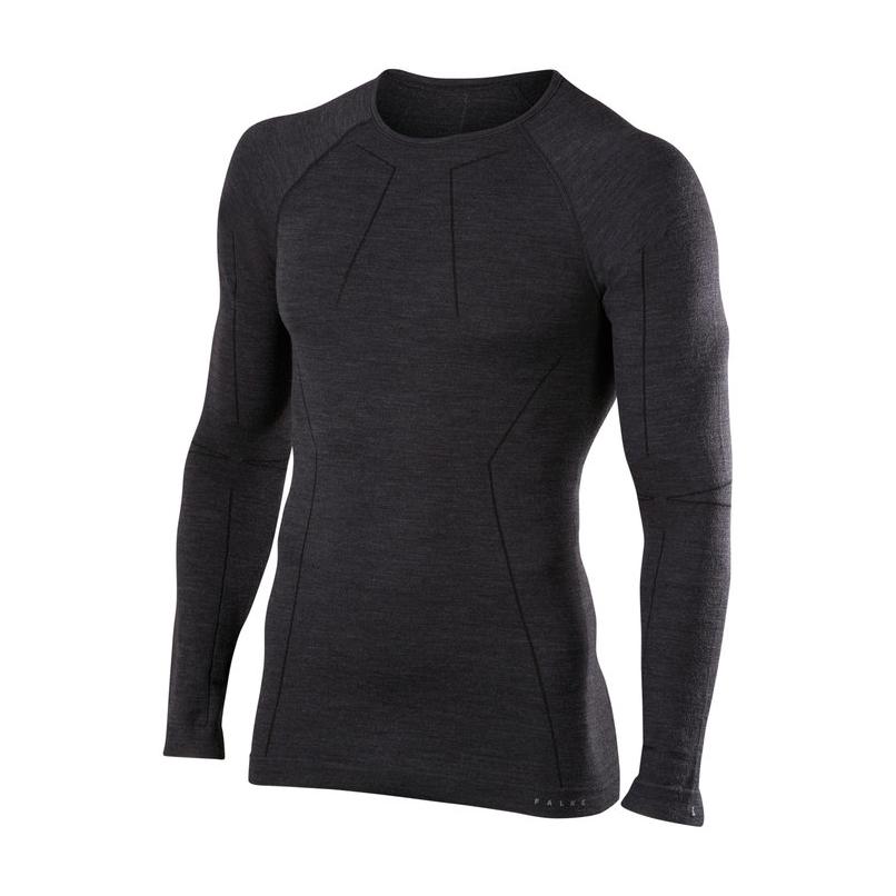 Falke Wool-Tech Longsleeved Shirt Noir M 