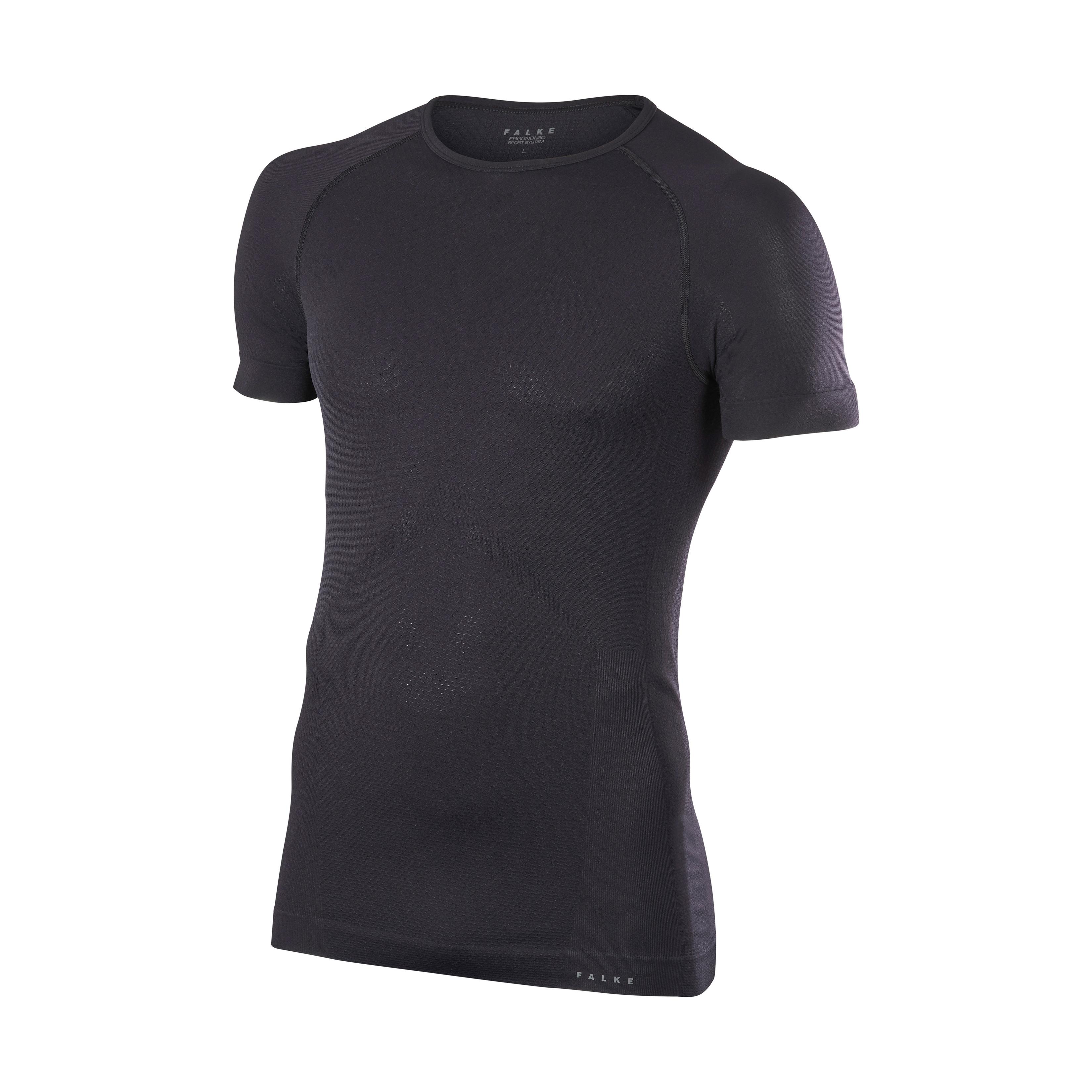 Falke Cool Shortsleeved Shirt Noir M 