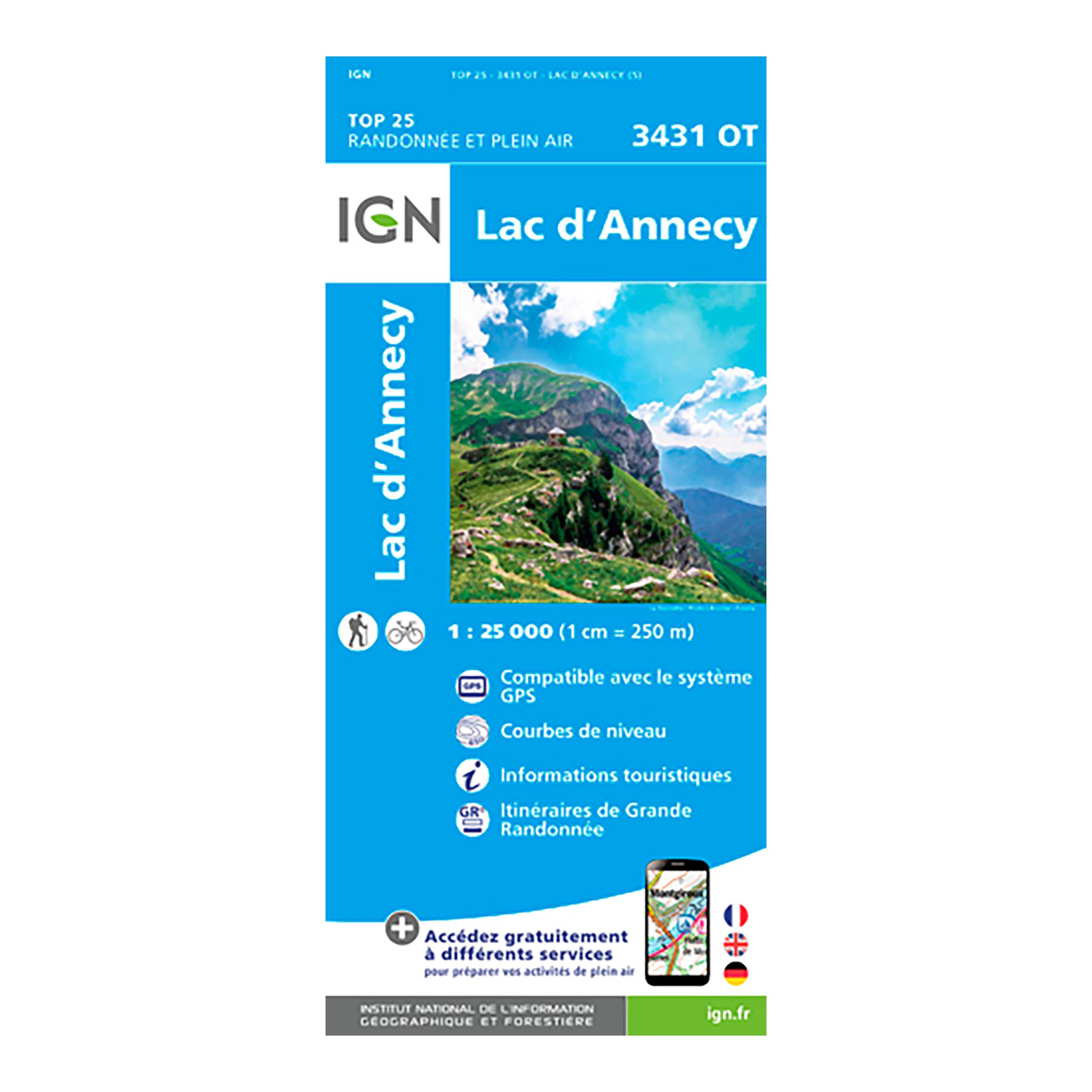 Cap Diffusion Top 25 - Lac Annecy Bleu 