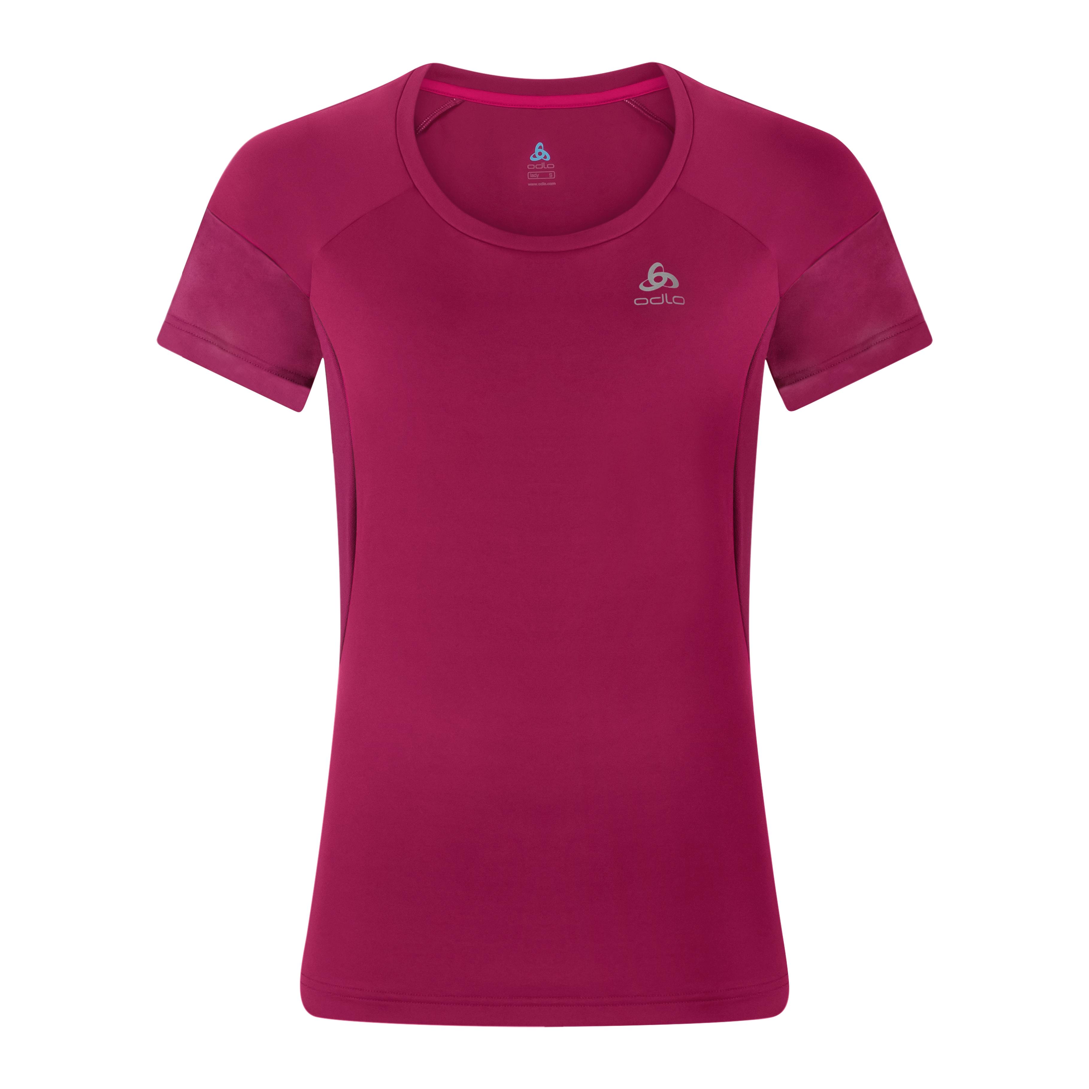 Odlo T-Shirt Manches Courtes Versilia Rose XS 