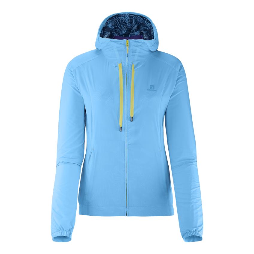Salomon Mahakli Hoodie Bleu ciel XS 