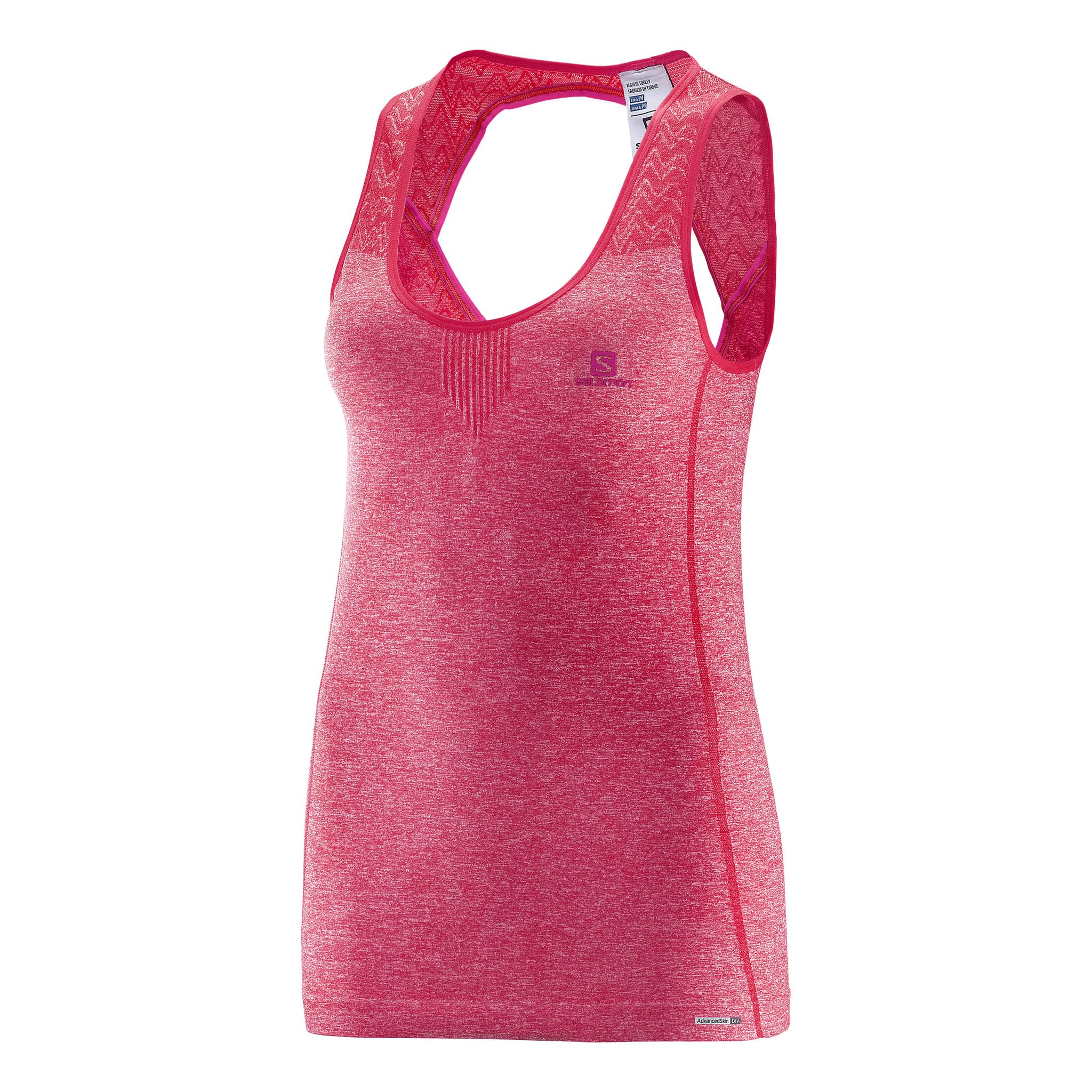 Salomon Débardeur Elevate Seamless Framboise S 