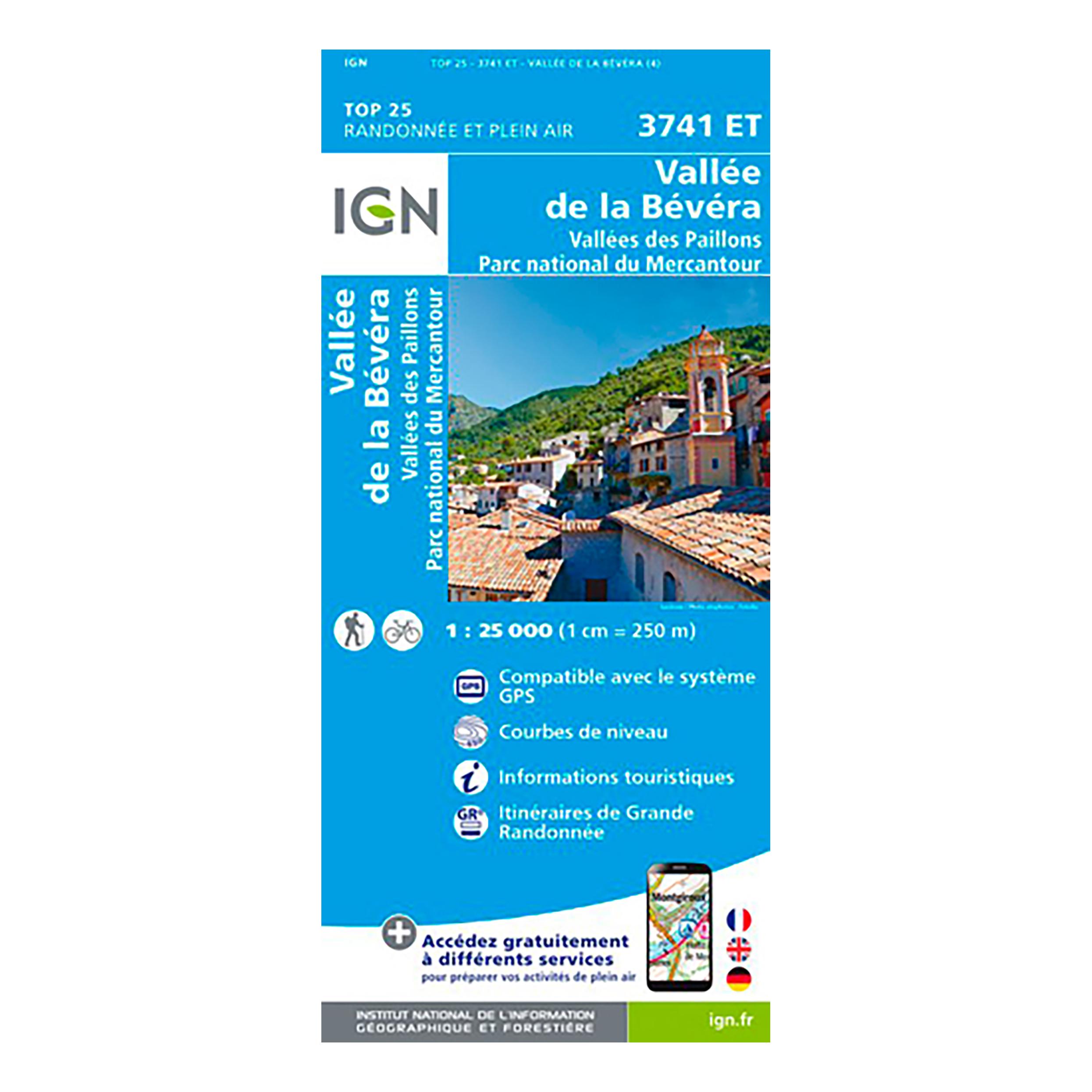 Cap Diffusion Top 25 - Vallée de la Bévéra et des Paillons - PN du Mercantour Bleu 