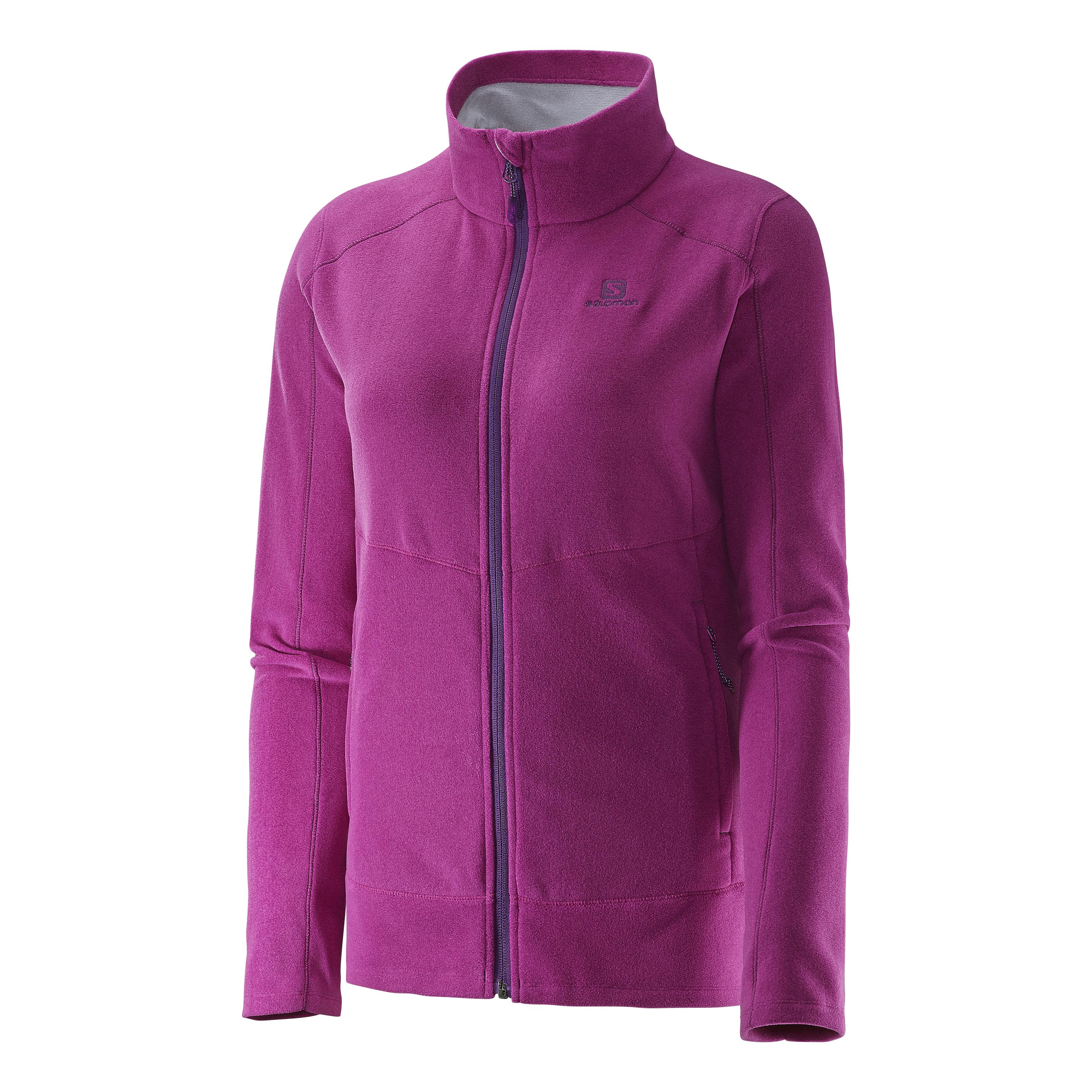 Salomon Contour Full Zip Mauve S 