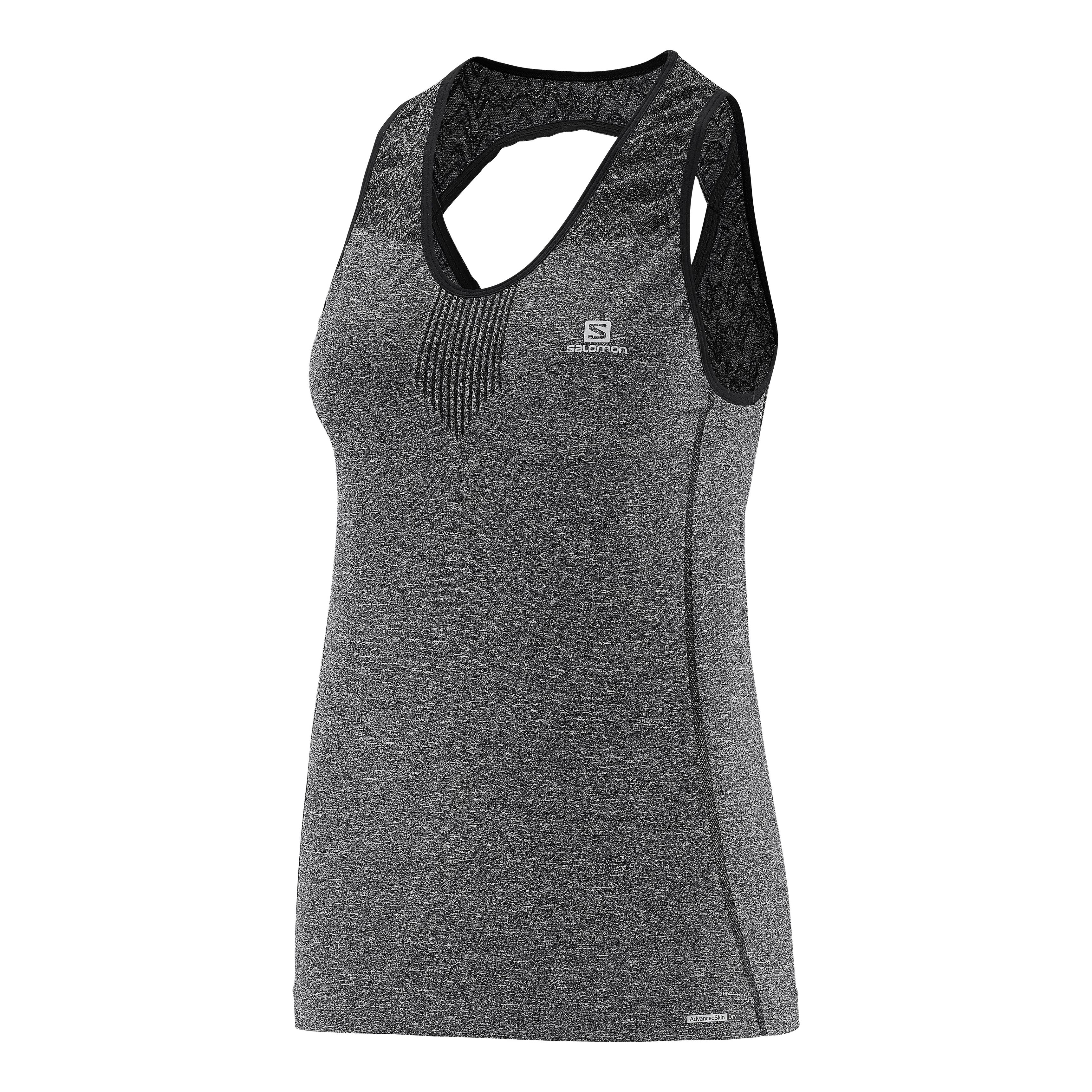 Salomon Elevate Seamless Tank Gris L 
