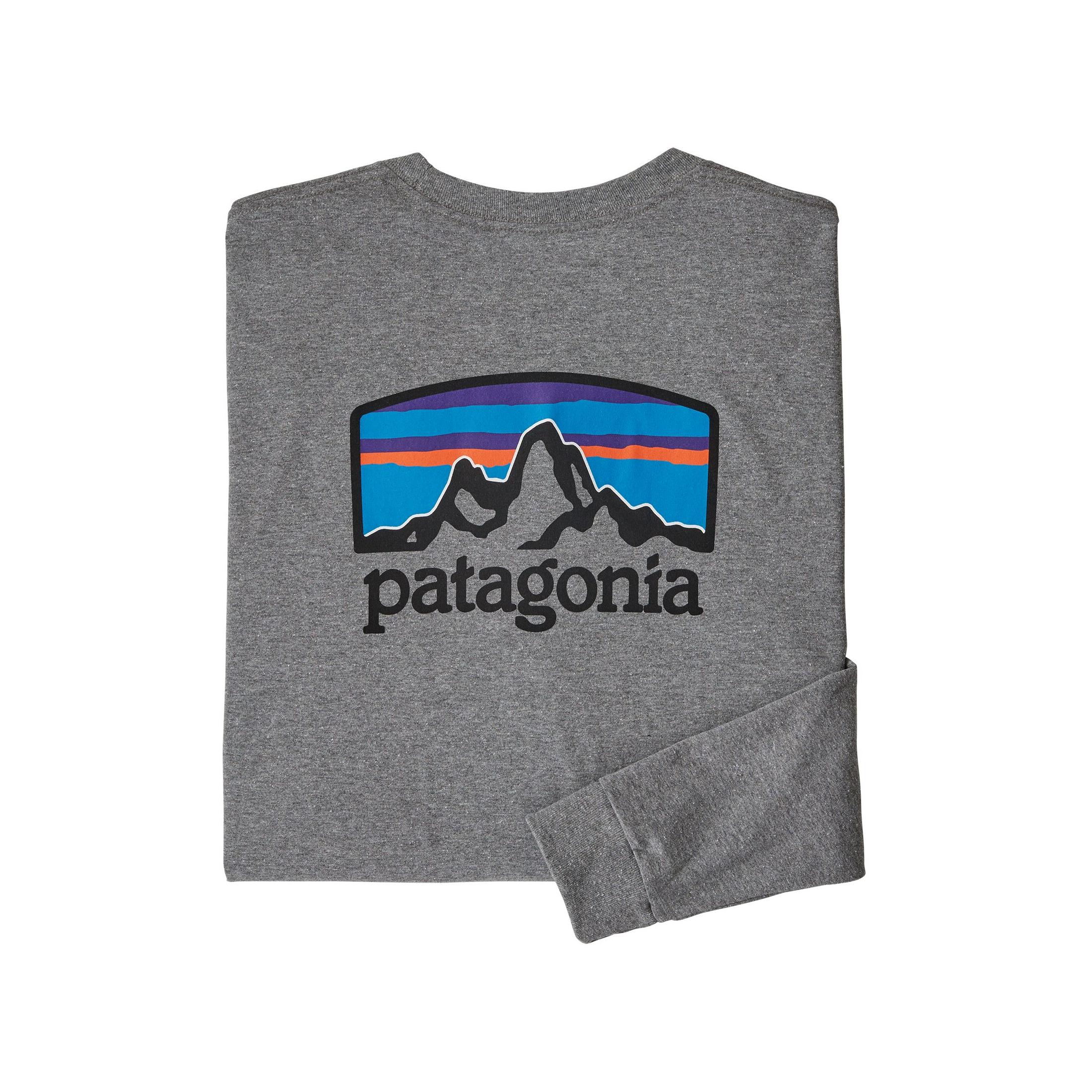 Patagonia Long Sleeve Fitz Roy Horizons Responsibili-Tee