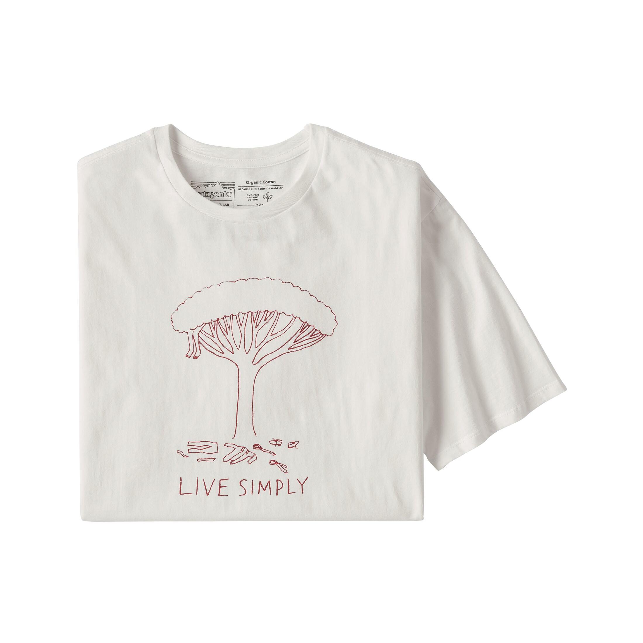 Patagonia Live Simply Midleaf Crisis Organic T-Shirt
