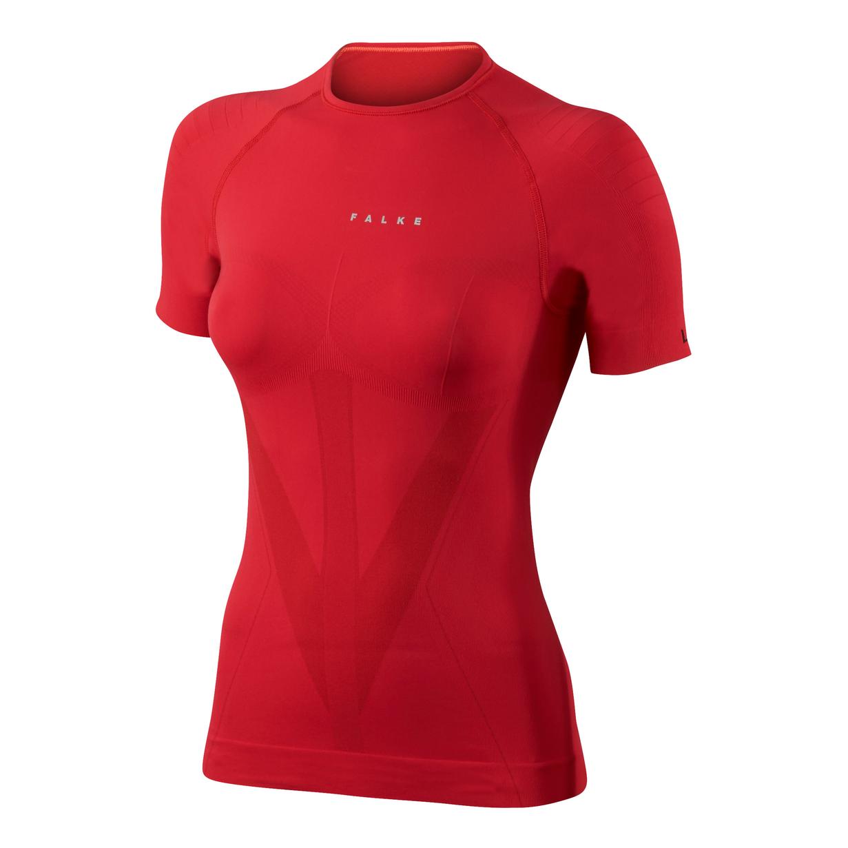 Falke Athletic Short sleeve Shirt Rouge L 