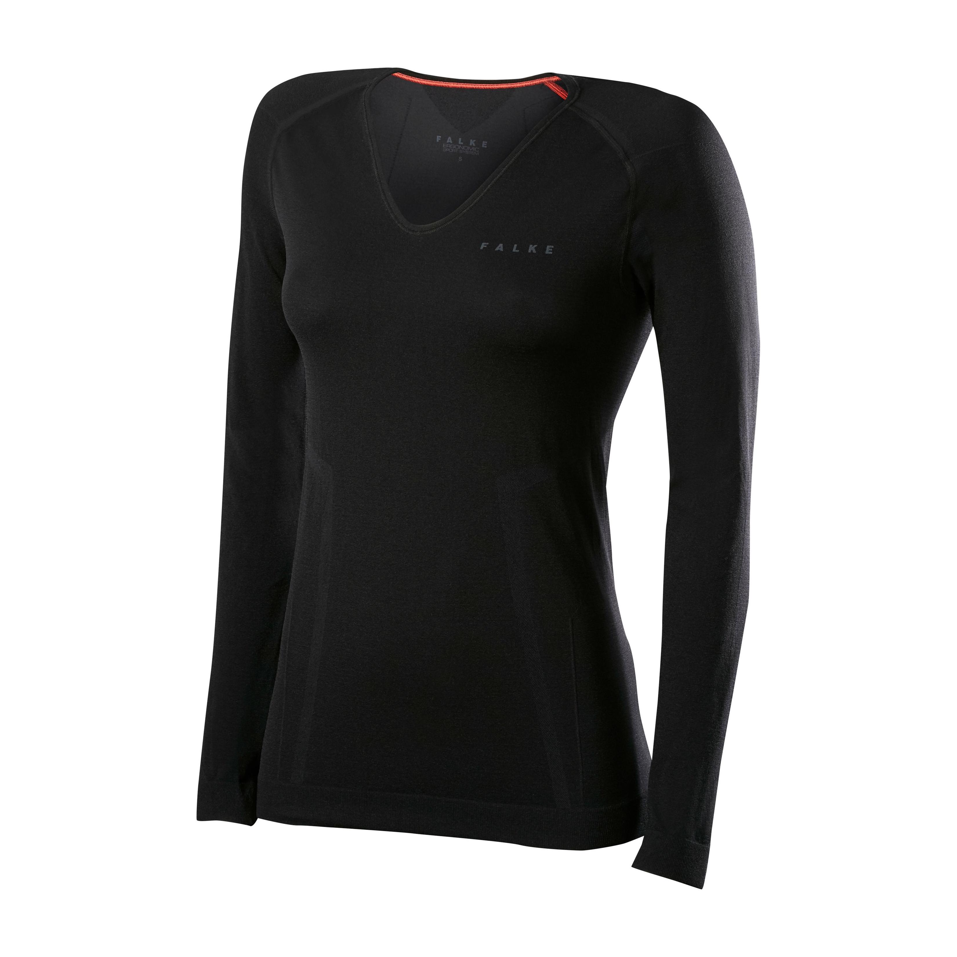 Falke Tee-Shirt Running Confort Noir L 