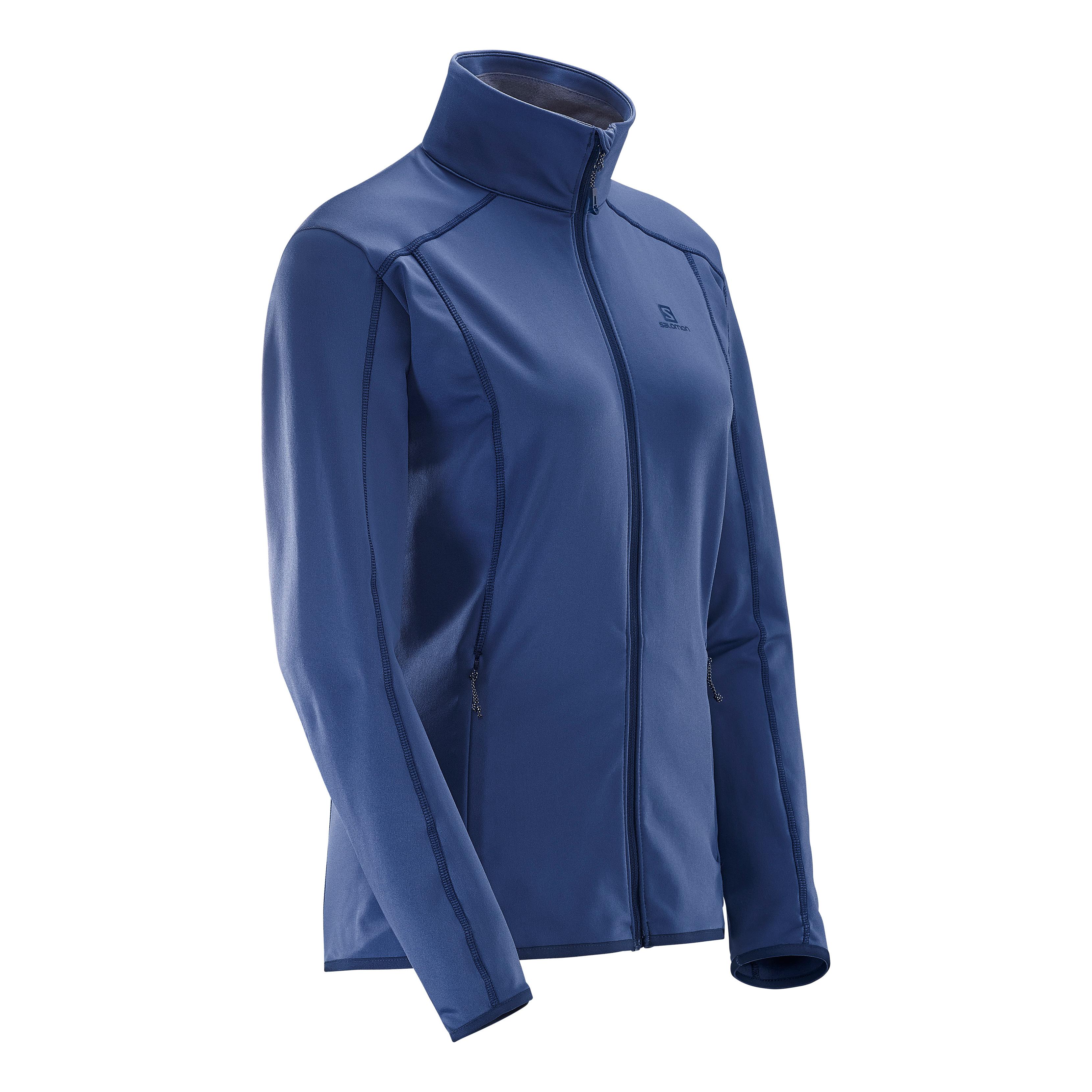 Salomon Discovery Full Zip Bleu XS 