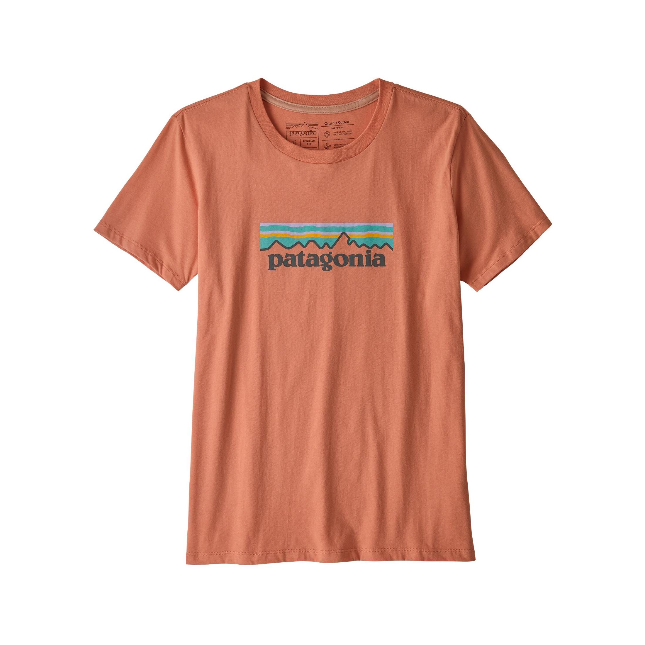 Patagonia Pastel P-6 Logo Organic Crew T-Shirt