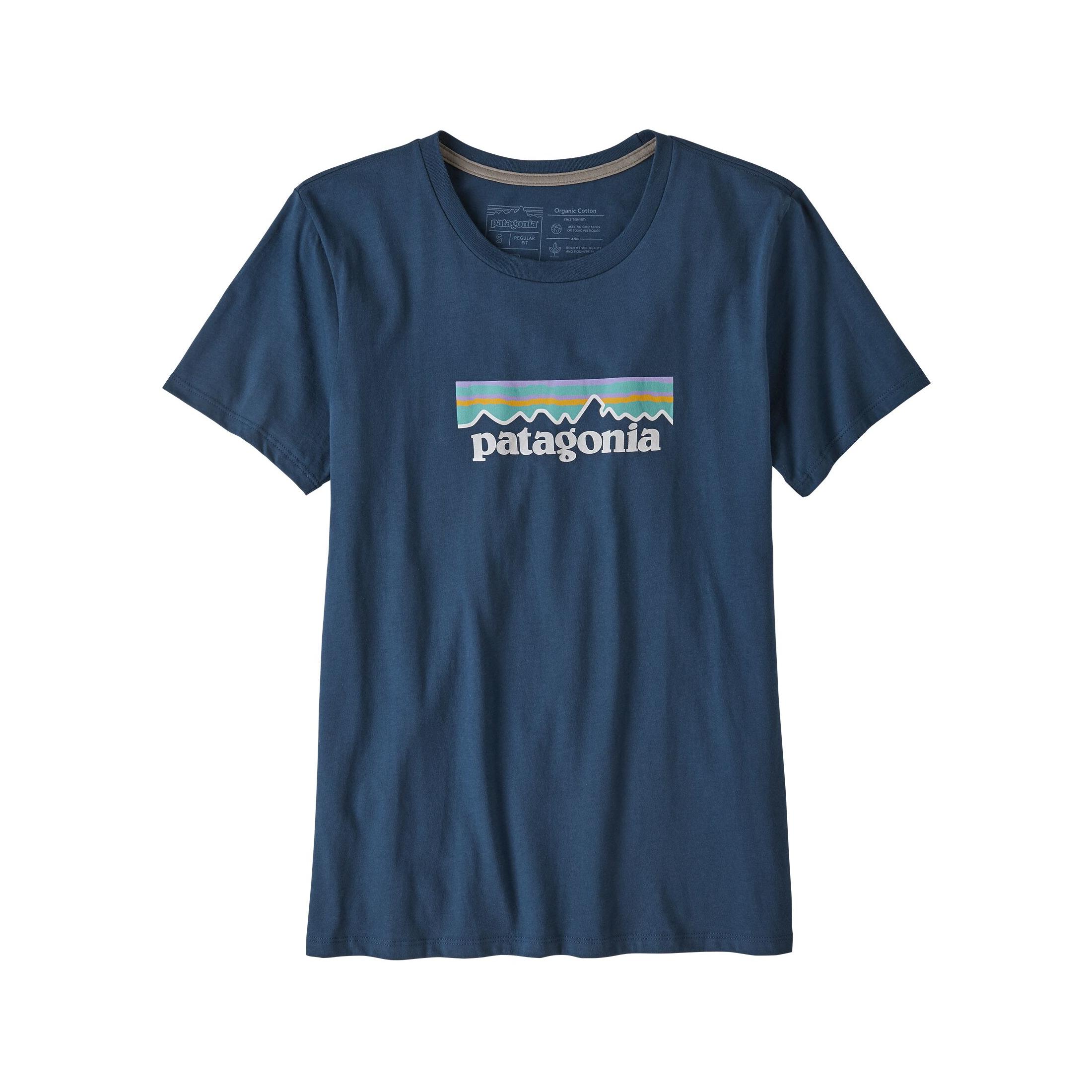 Patagonia Pastel P-6 Logo Organic Crew T-Shirt